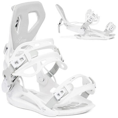 Snowboardbindingen fastec ft360 oranje