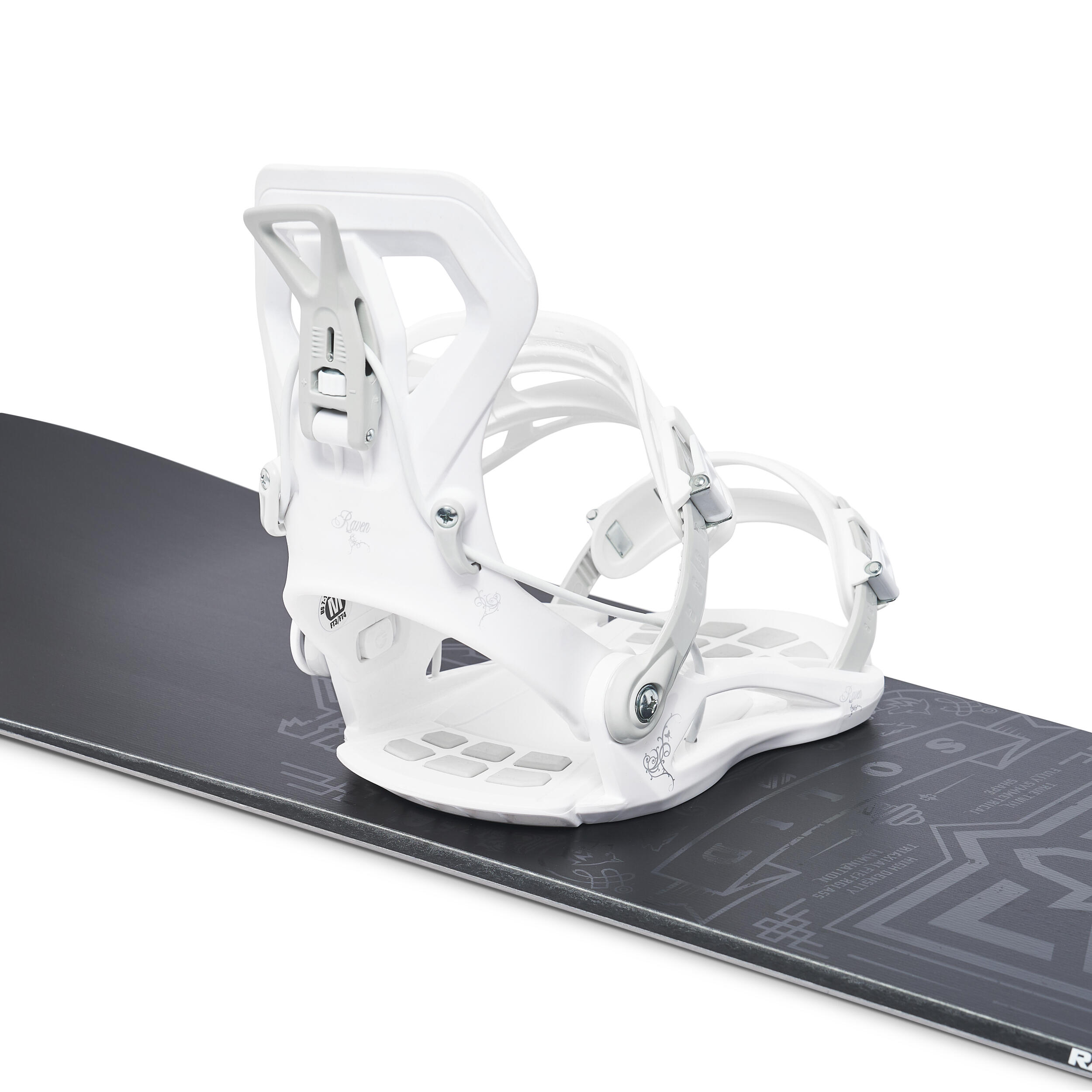 Fijaciones Snowboard Fastec FT360 Blanco 4/5