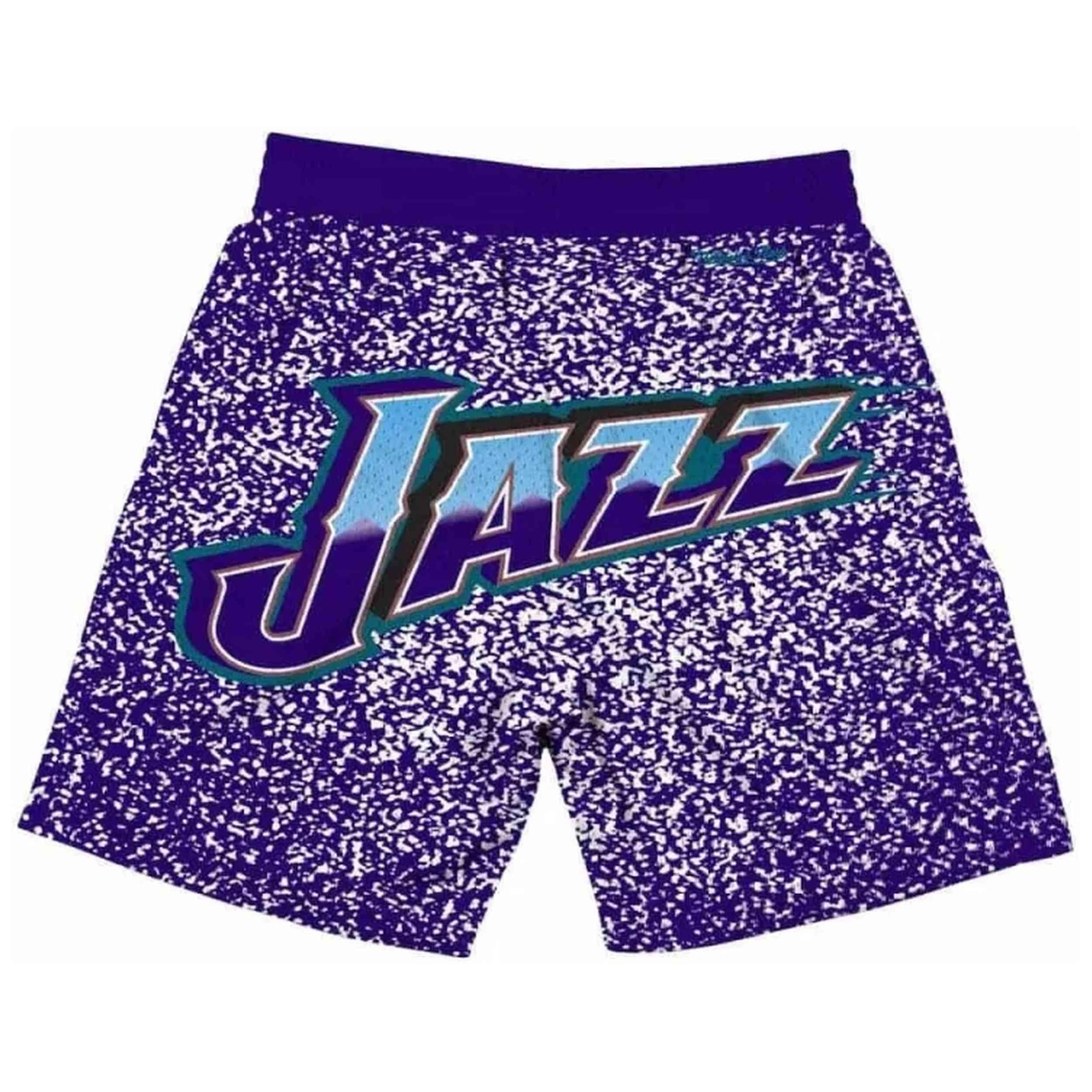 Pantalon corto Mitchell & ness modelo SHORAJ19071-UJAPURP para hombre 2/2