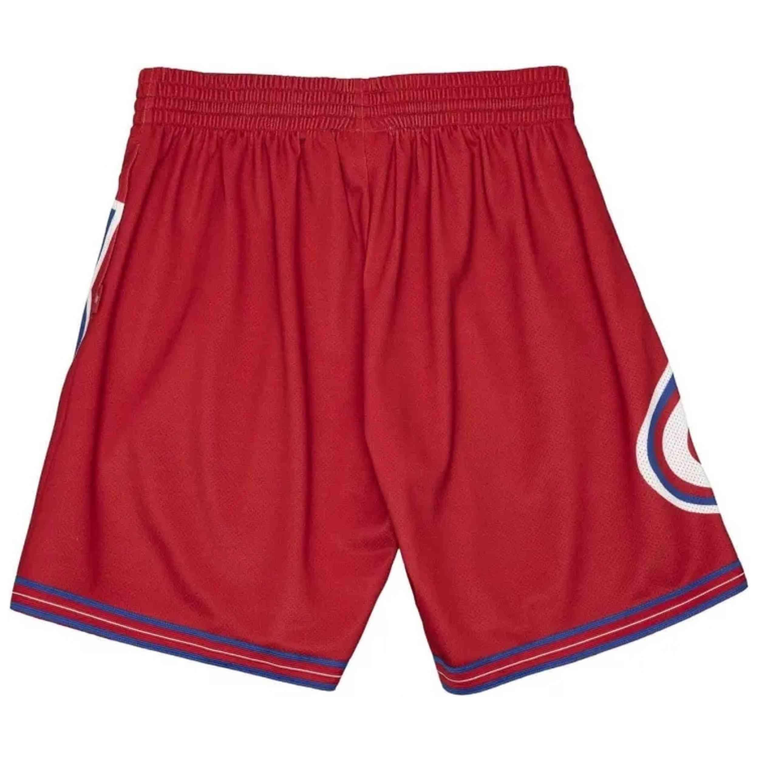 Pantalon corto Mitchell & ness modelo SHORBW19147-P76RED1 para hombre 2/3