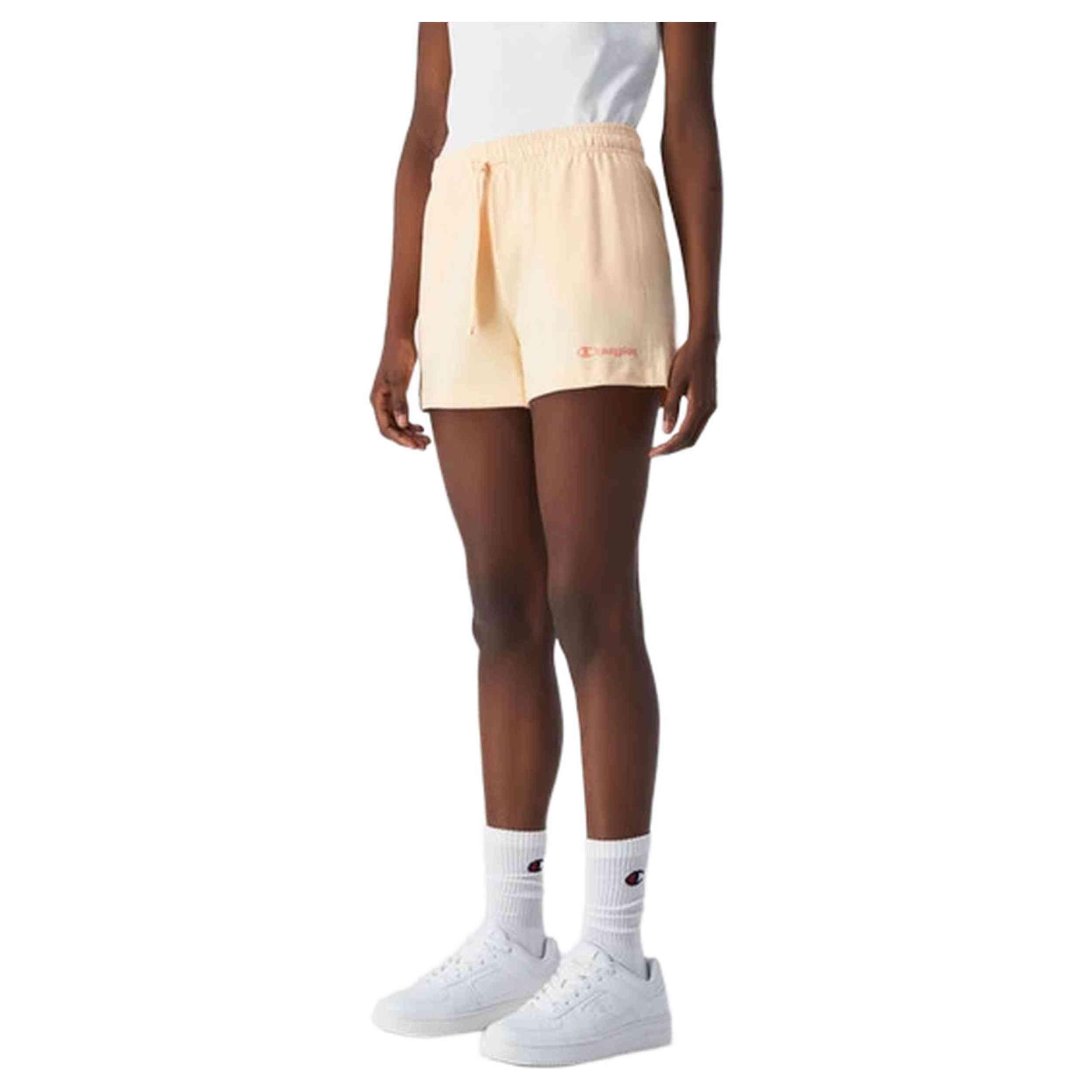 Champion - Short Champion Modèle 117687-ps196 Pour Femmes - Short - Beige - Decathlon