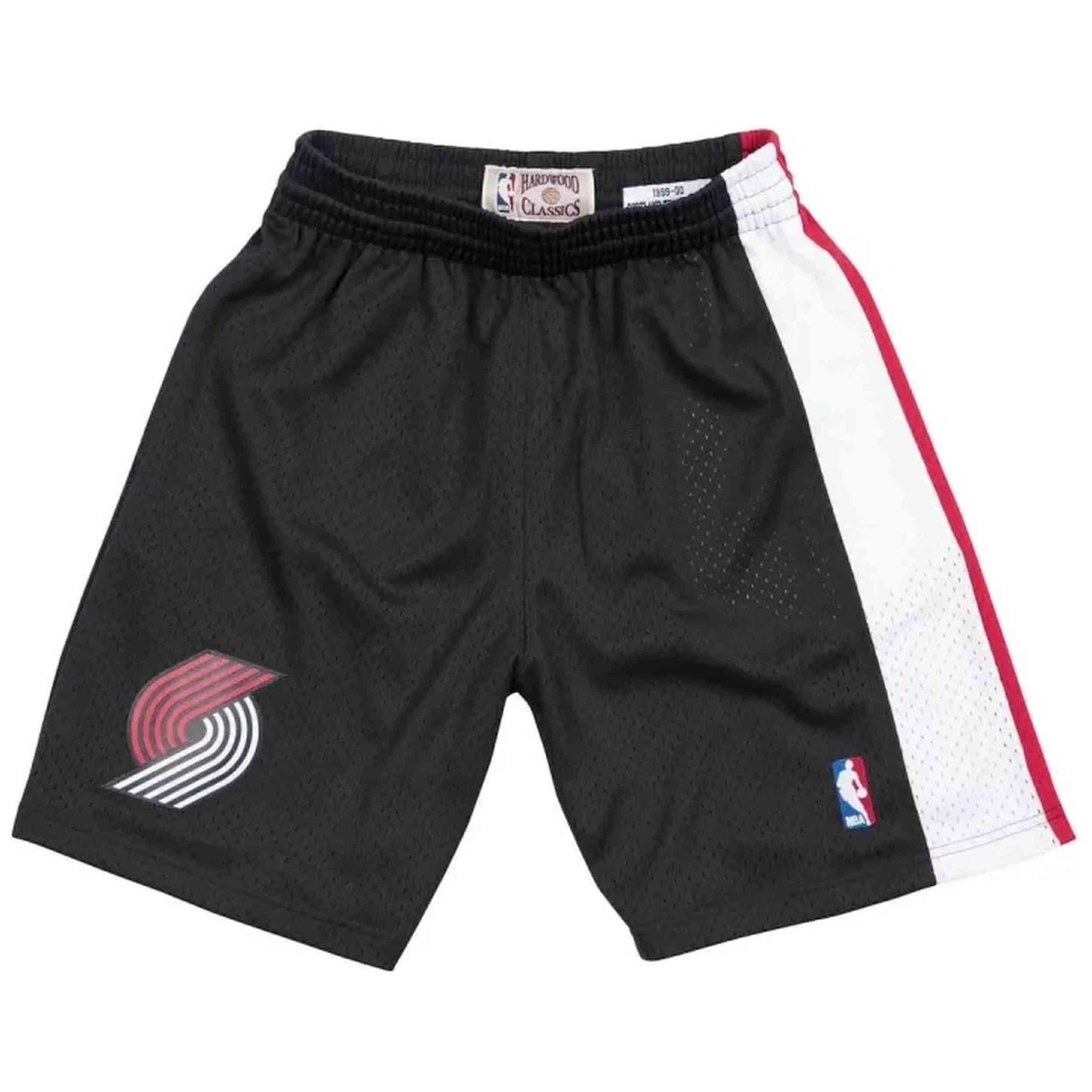 Short Mitchell & ness modèle SMSHGS18249-PTBBLCK99 pour homme 1/4