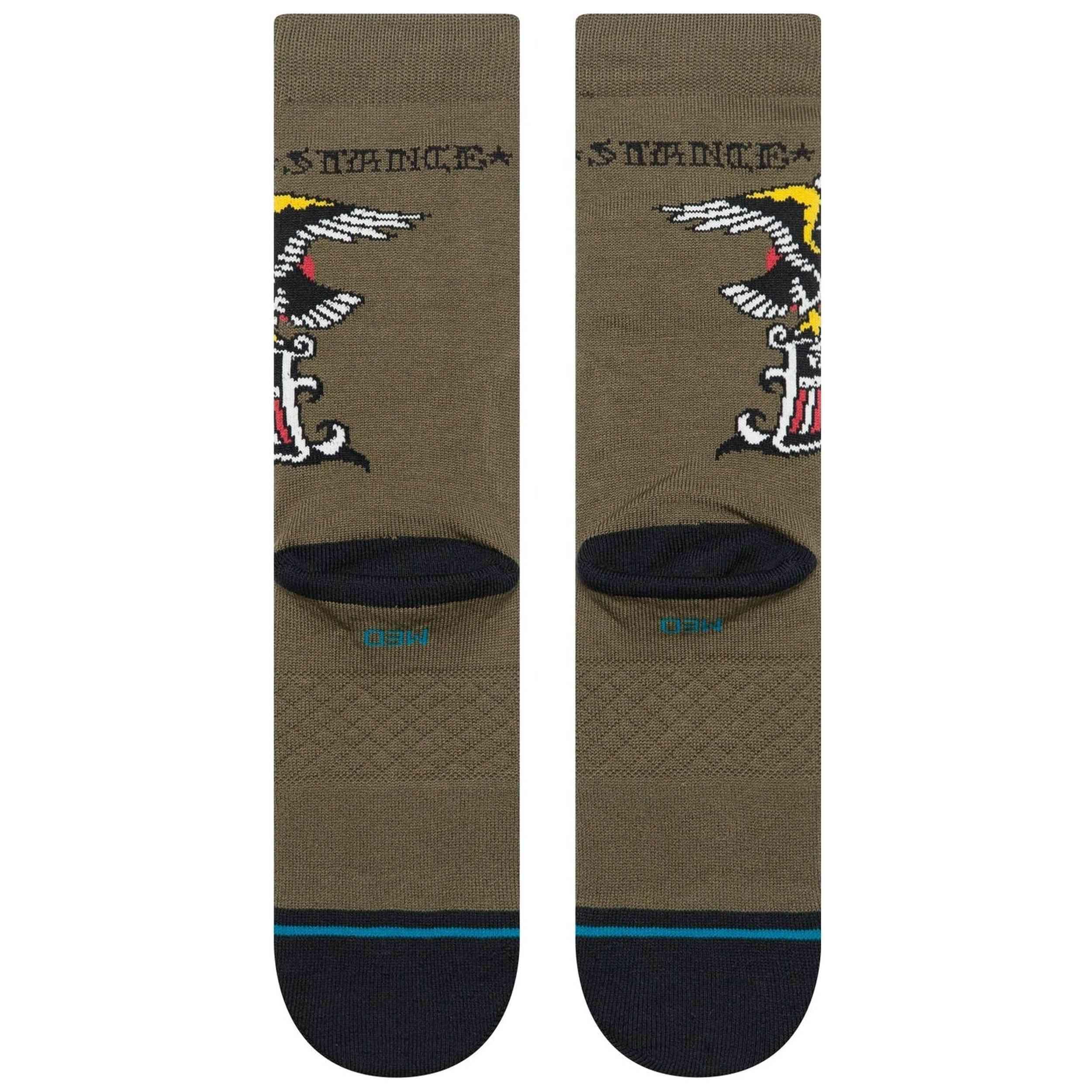 Chaussettes Stance modèle A555C25THE-MGN pour unisexe 3/3