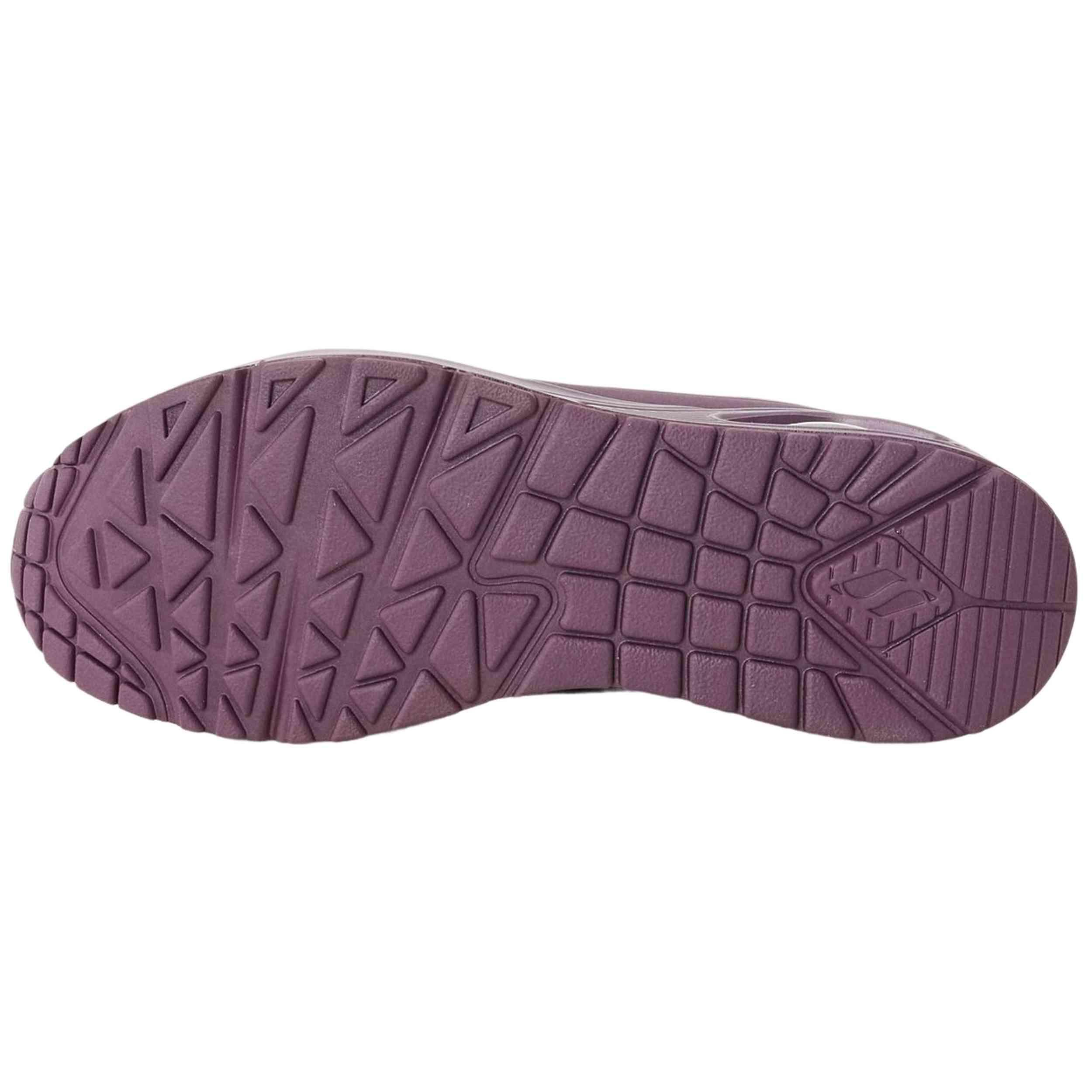 Tênis Skechers Mulher Uno - Stand On Air Bordô 5/5