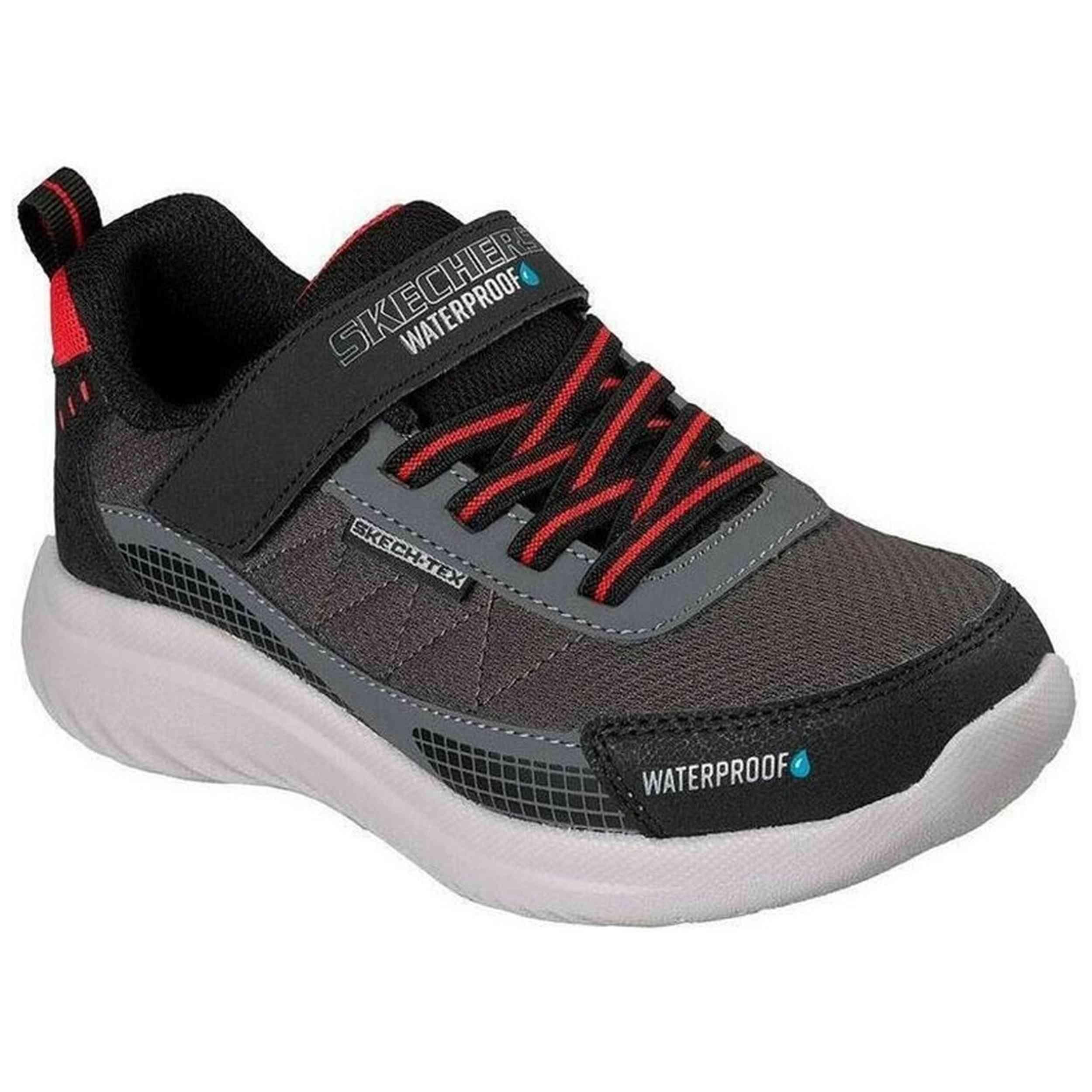 Sapatilhas Skechers modelo 406341L-BKCC para crianças unissex 4/5