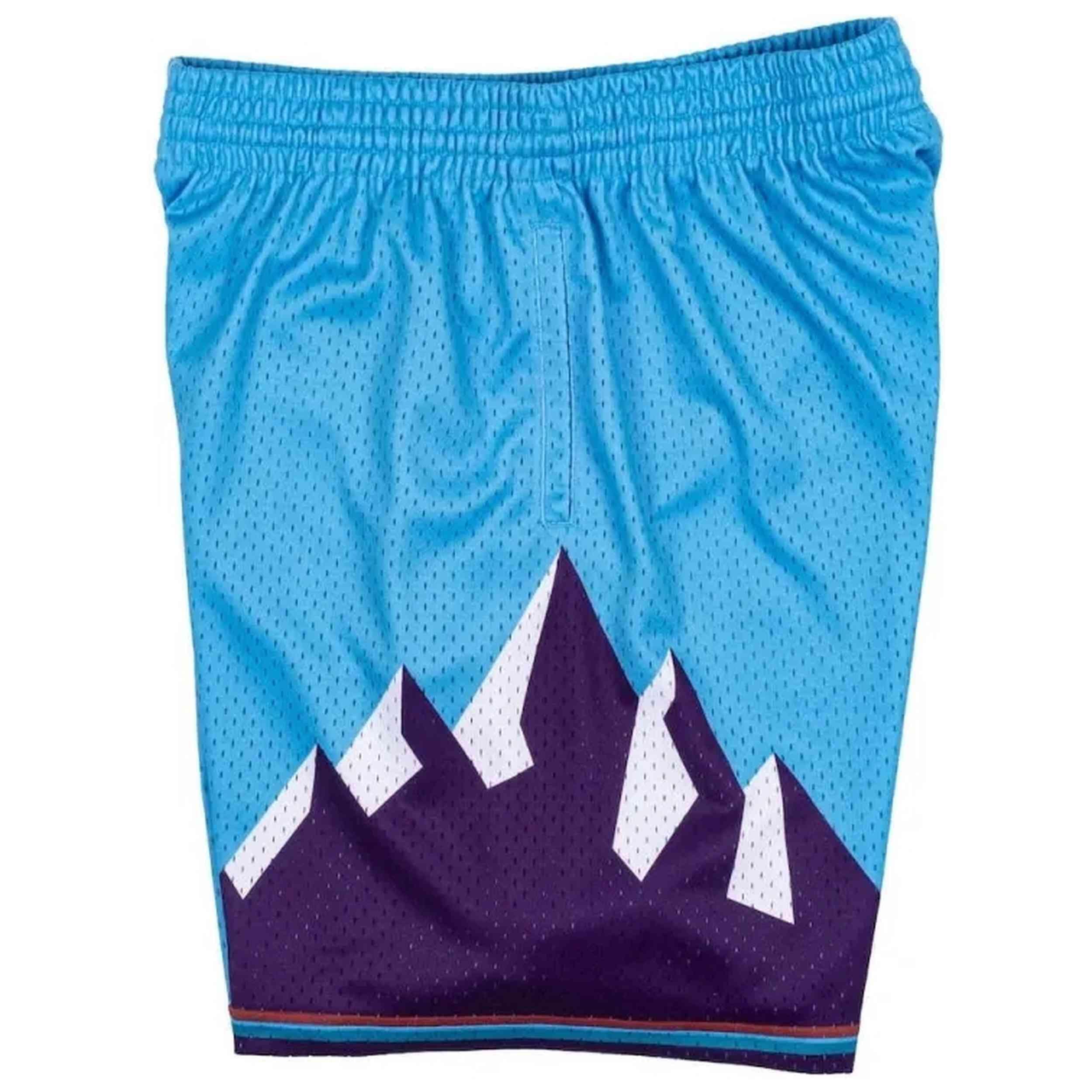 Short Mitchell & ness modèle SMSHCP19272-UJABLUE96 pour homme 3/4
