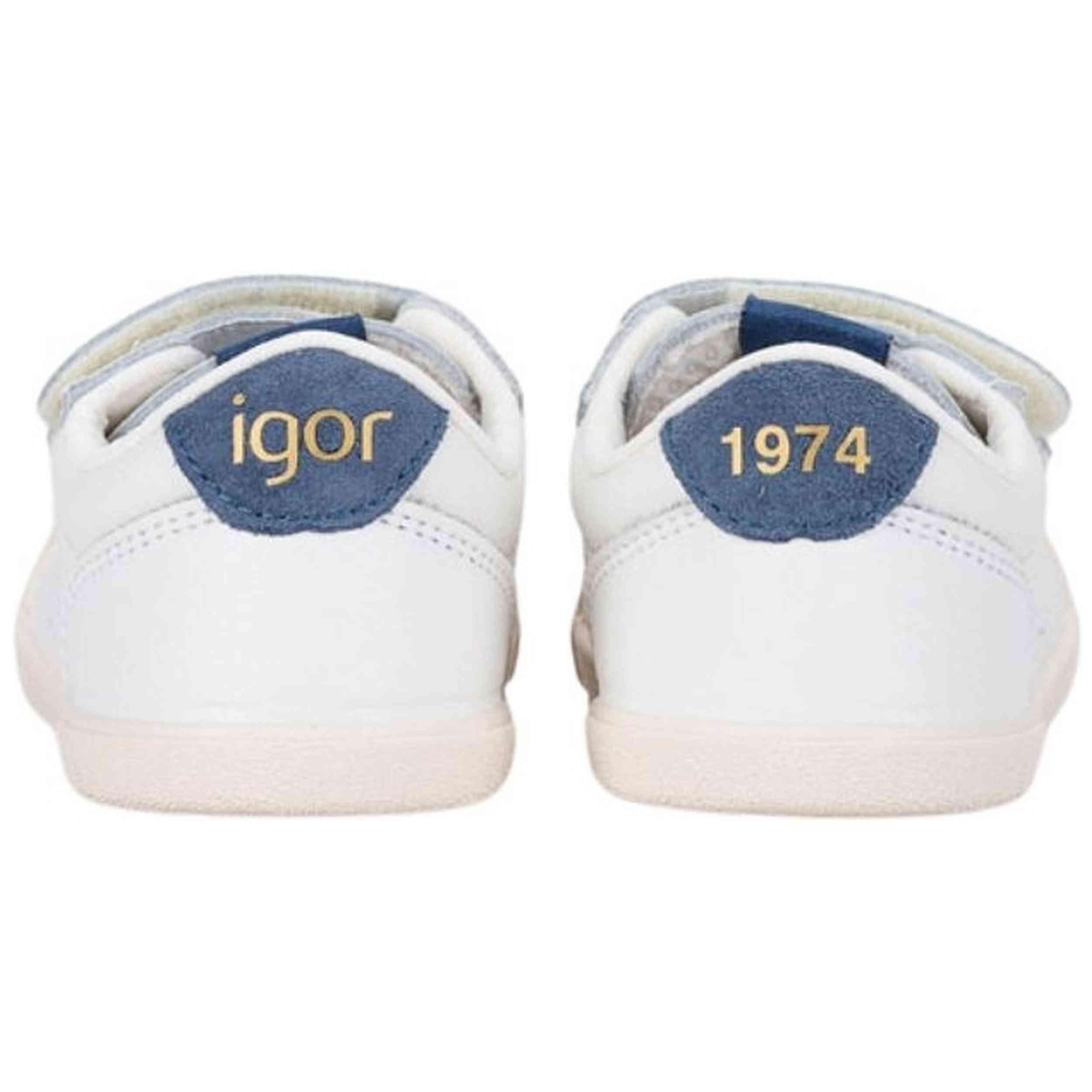Sapatilhas Igor modelo 10222-W10325 para crianças unissex 4/5