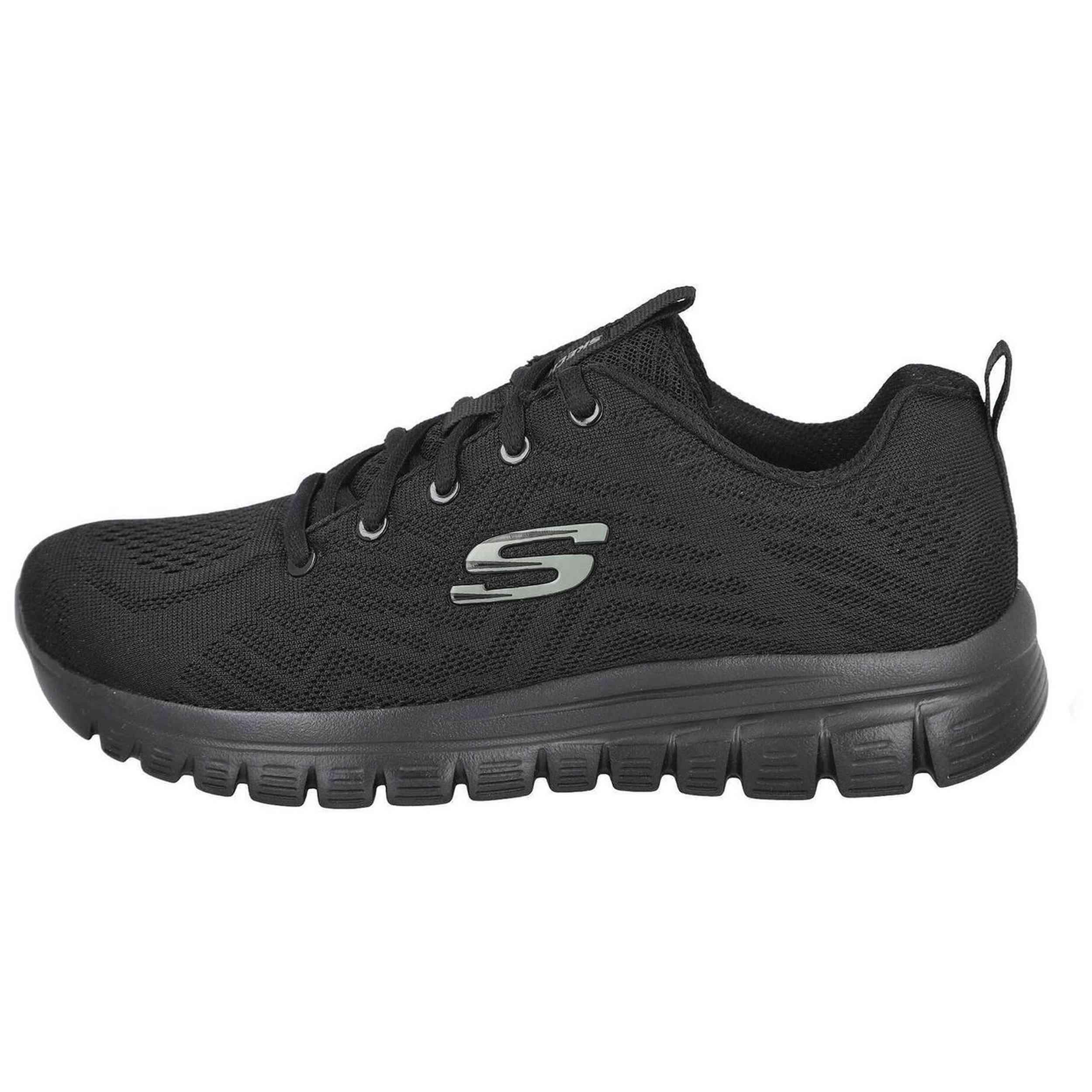 Skechers - Baskets Skechers Modèle 070-lr12615 Pour Femmes - Chaussures De Sport - Noir - Decathlon