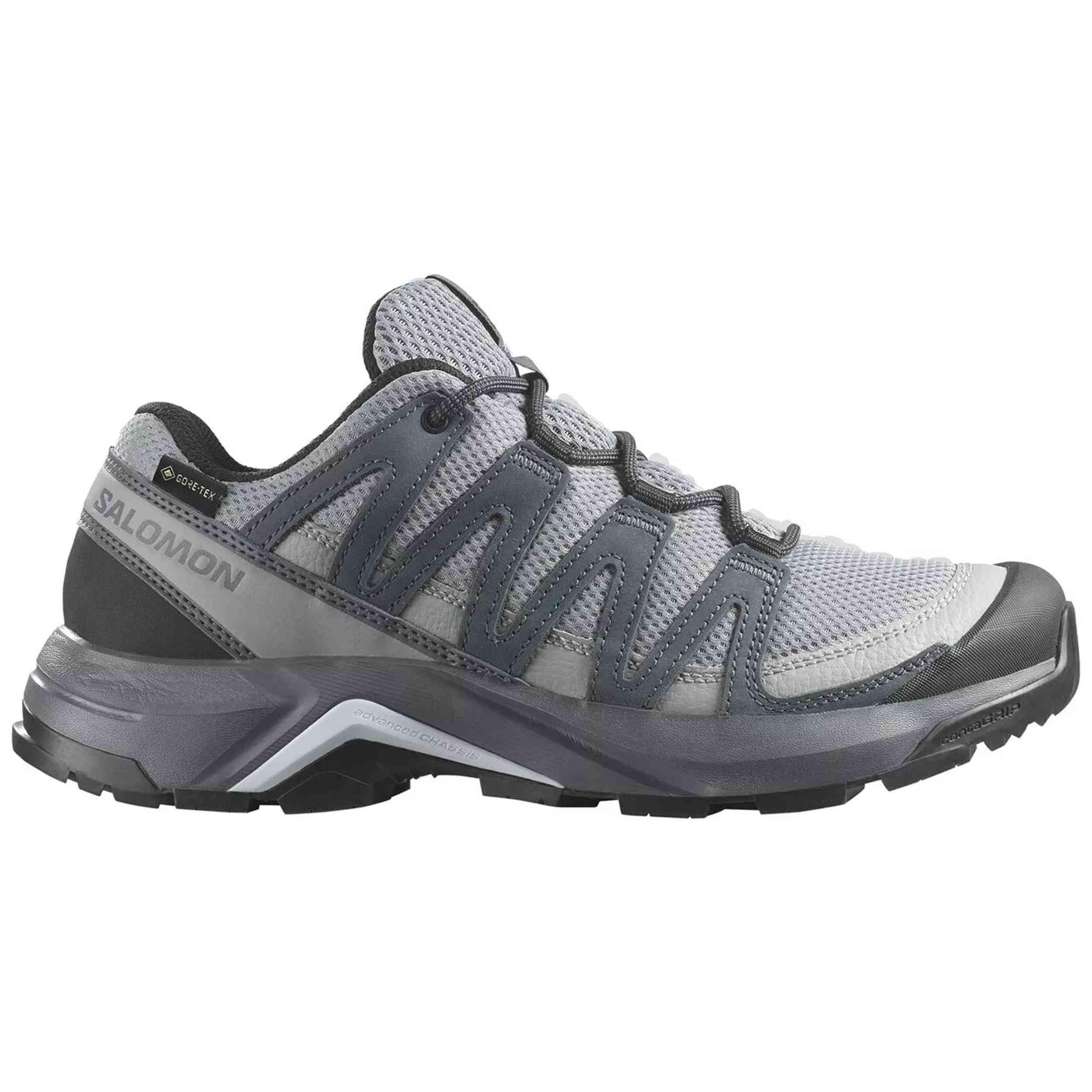 Salomon - Chaussures De Randonnee Salomon Modèle L47813300 Pour Femmes - Chaussures D'Alpinisme - Gris - Decathlon