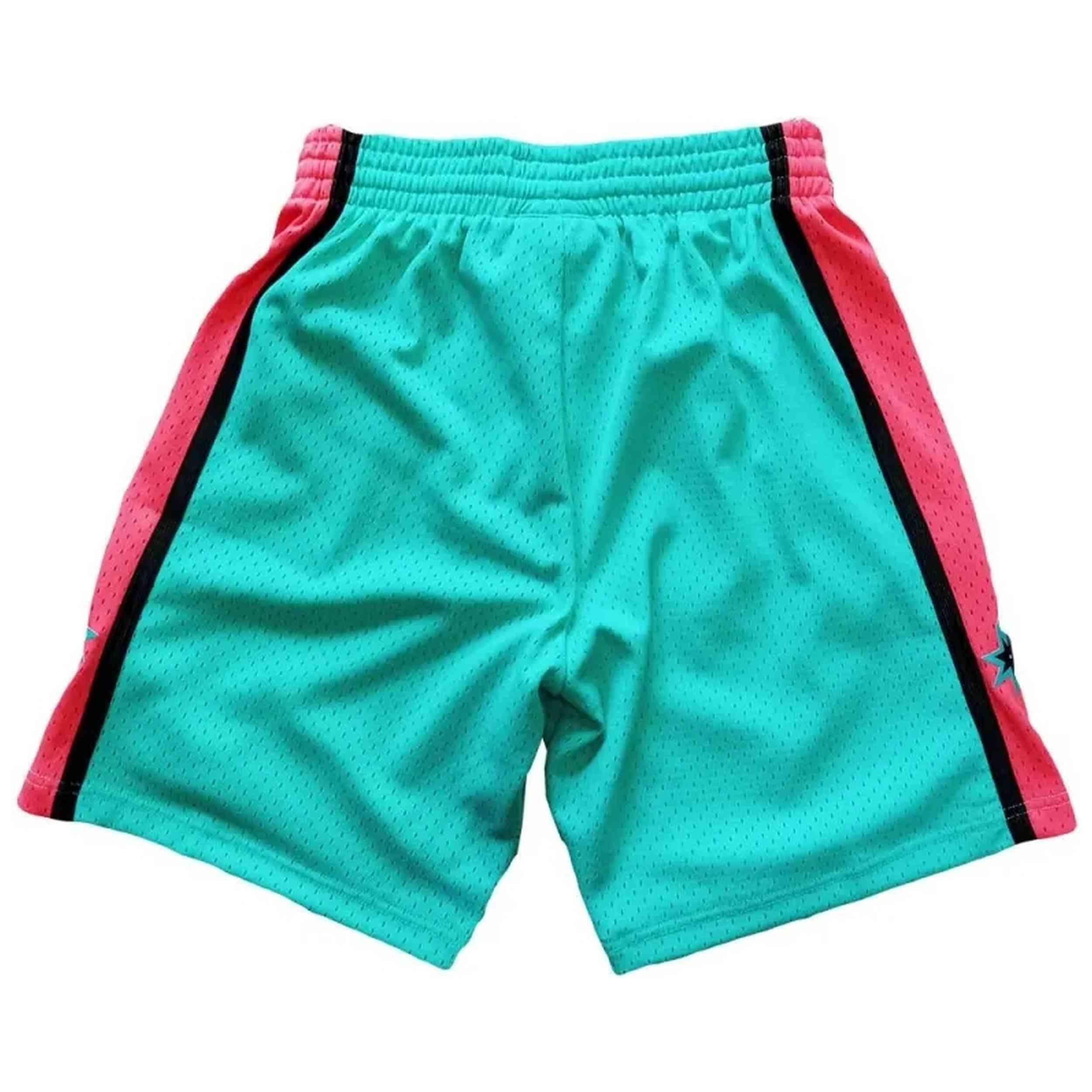 Pantaloncini Mitchell & ness modello SMSHCP19284-SASBLUE98 per uomini 2/3