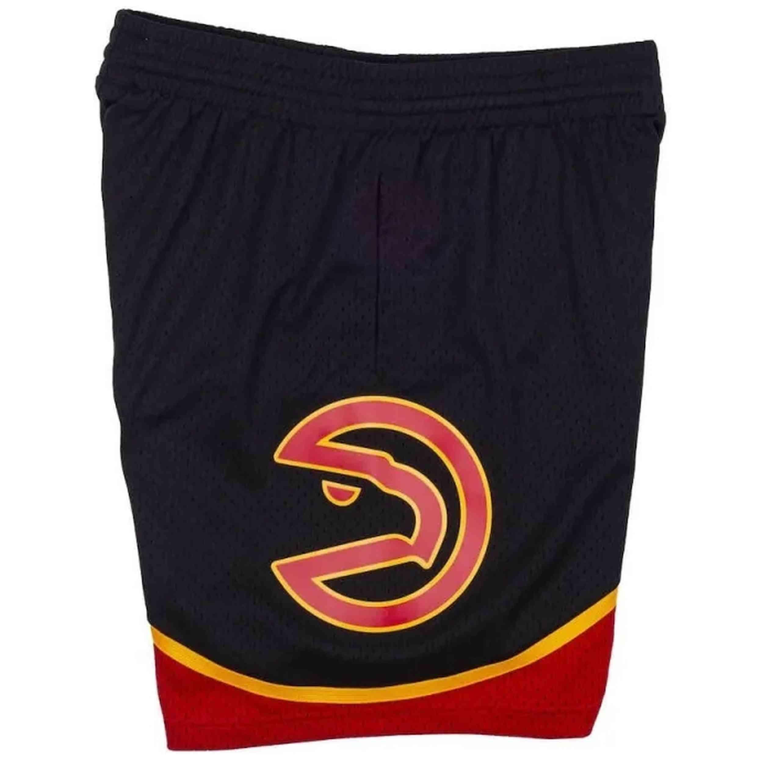 Pantaloncini Mitchell & ness modello SMSHCP19276-AHABLCK86 per uomini 4/4