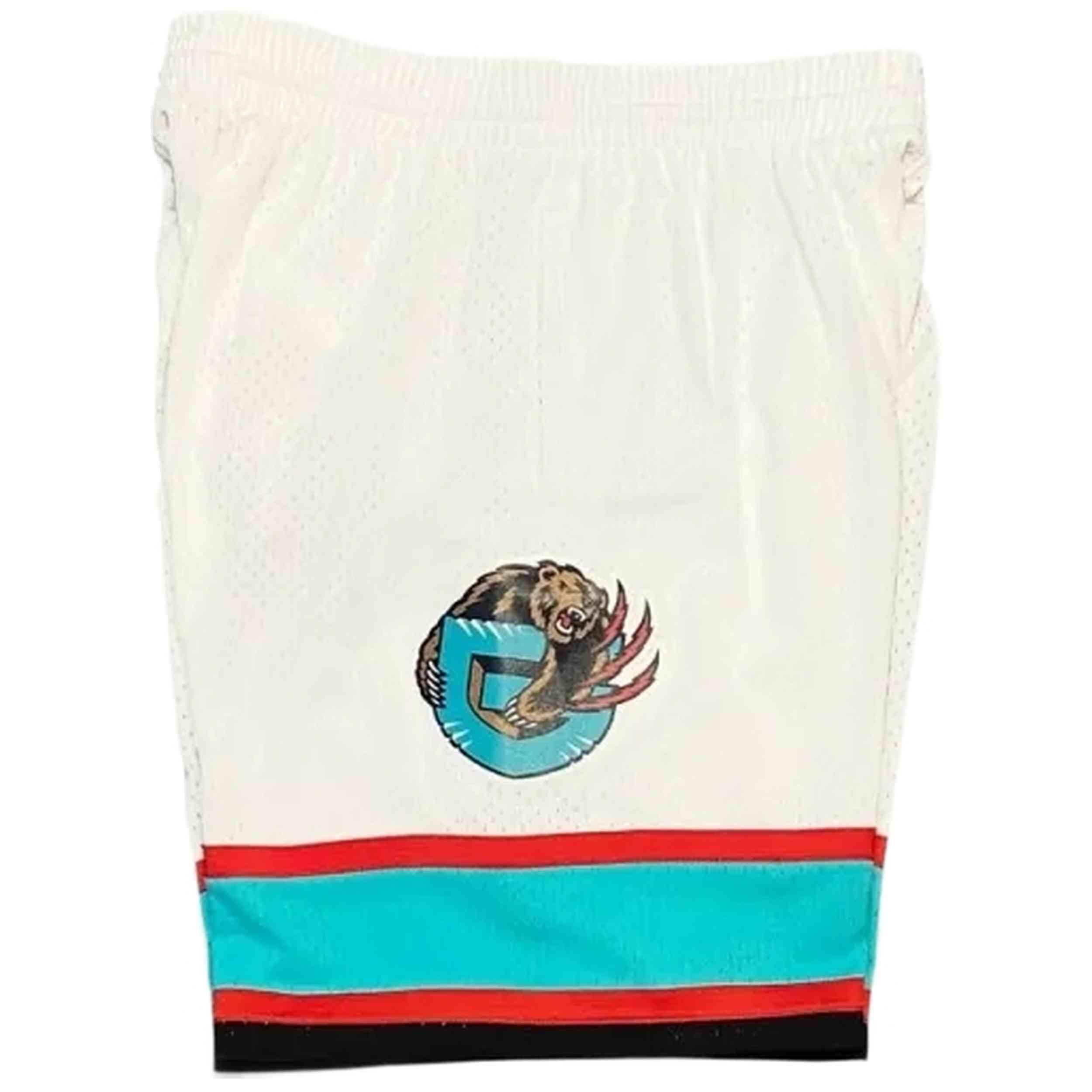 Pantaloncini Mitchell & ness modello SMSH1154-MGR01PPPWHIT per uomini 2/2