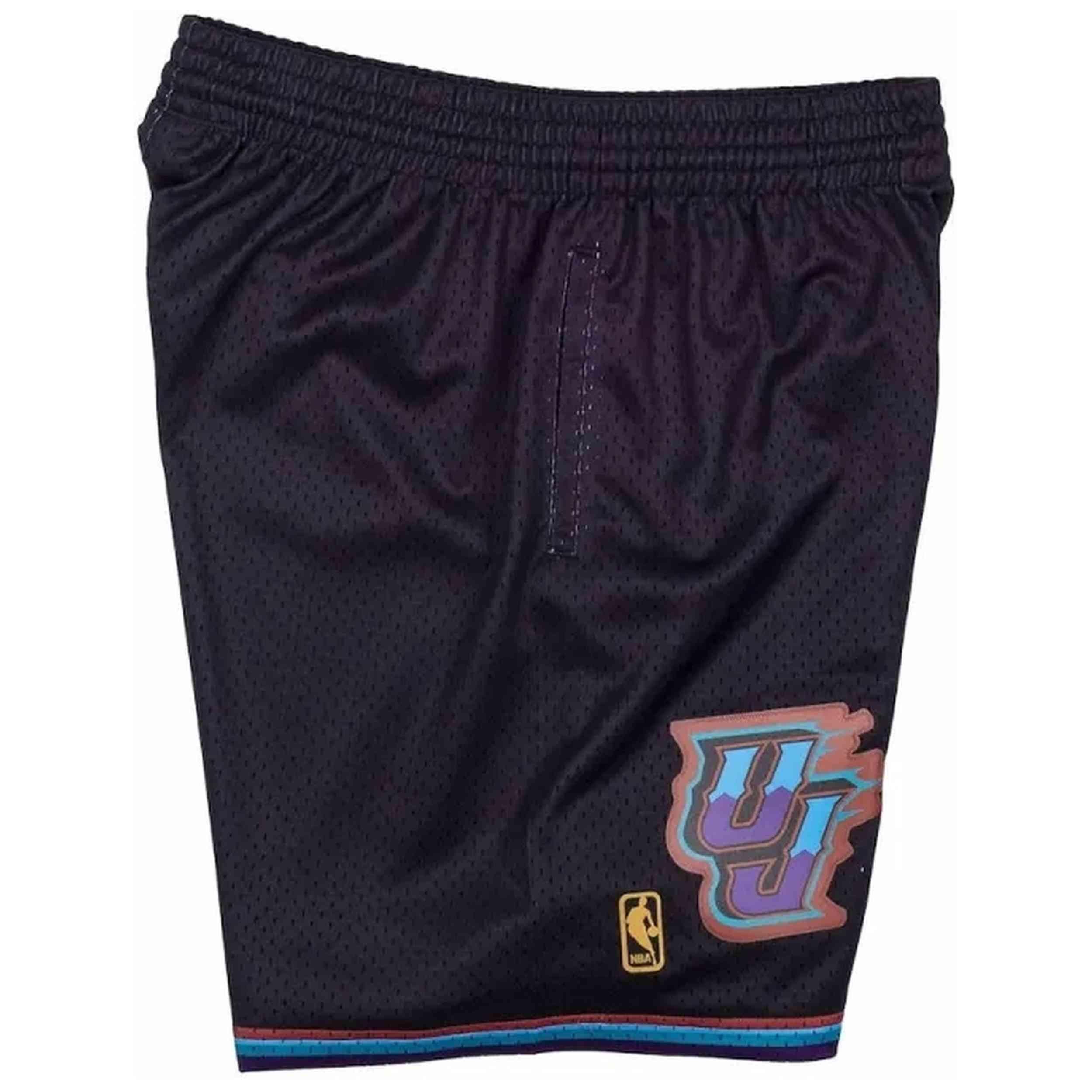Pantaloncini Mitchell & ness modello SMSHCP19303-UJABLCK96 per uomini 3/3