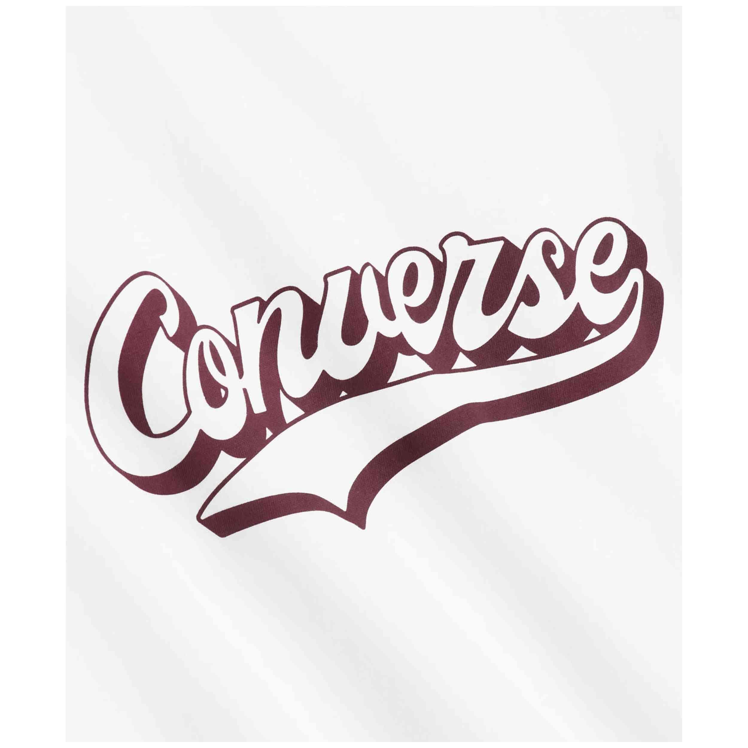 Maglia a maniche corte Converse modello 10027994-A06 per uomini 3/3