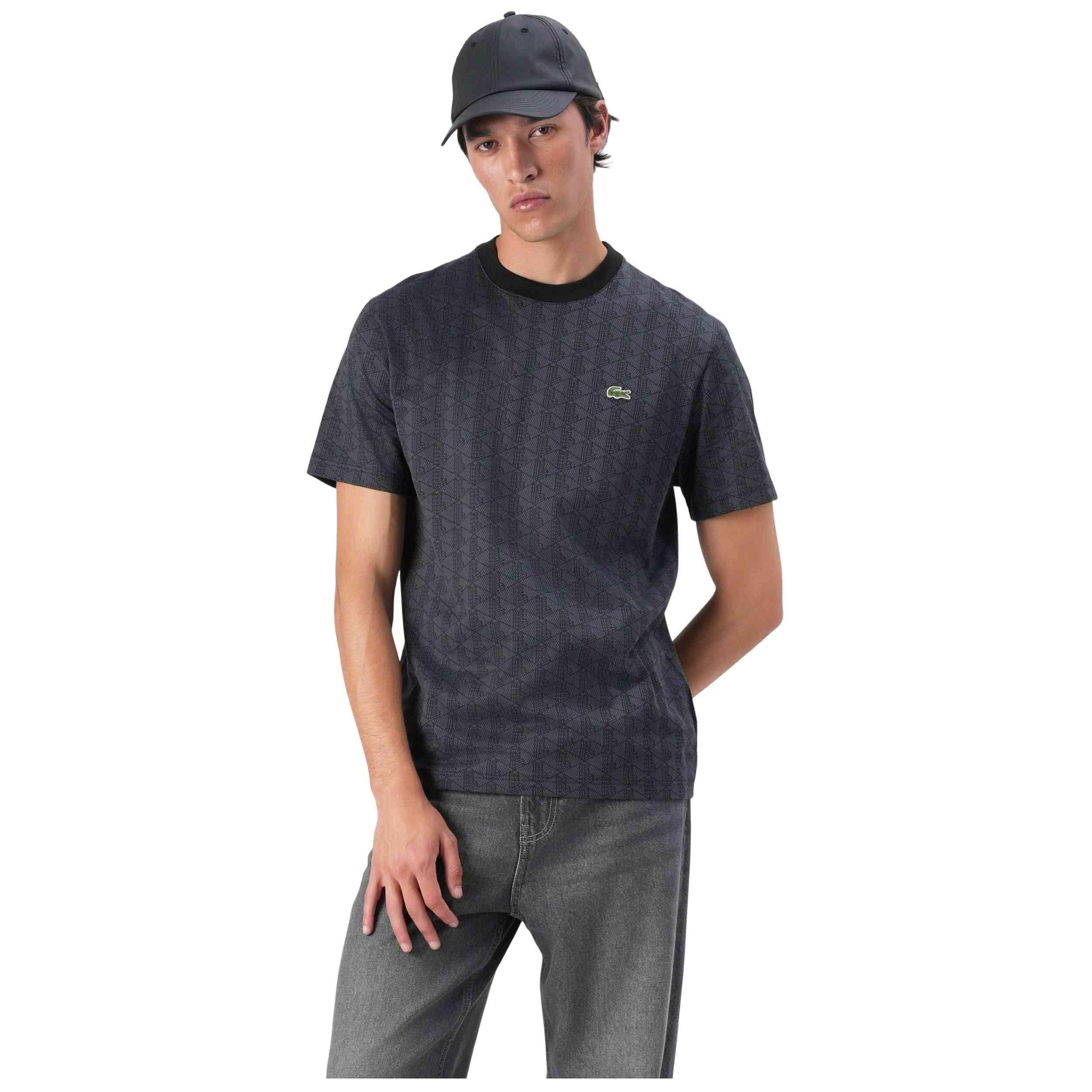 Maglia a maniche corte Lacoste modello TH5902-00-6NI per uomini 5/5
