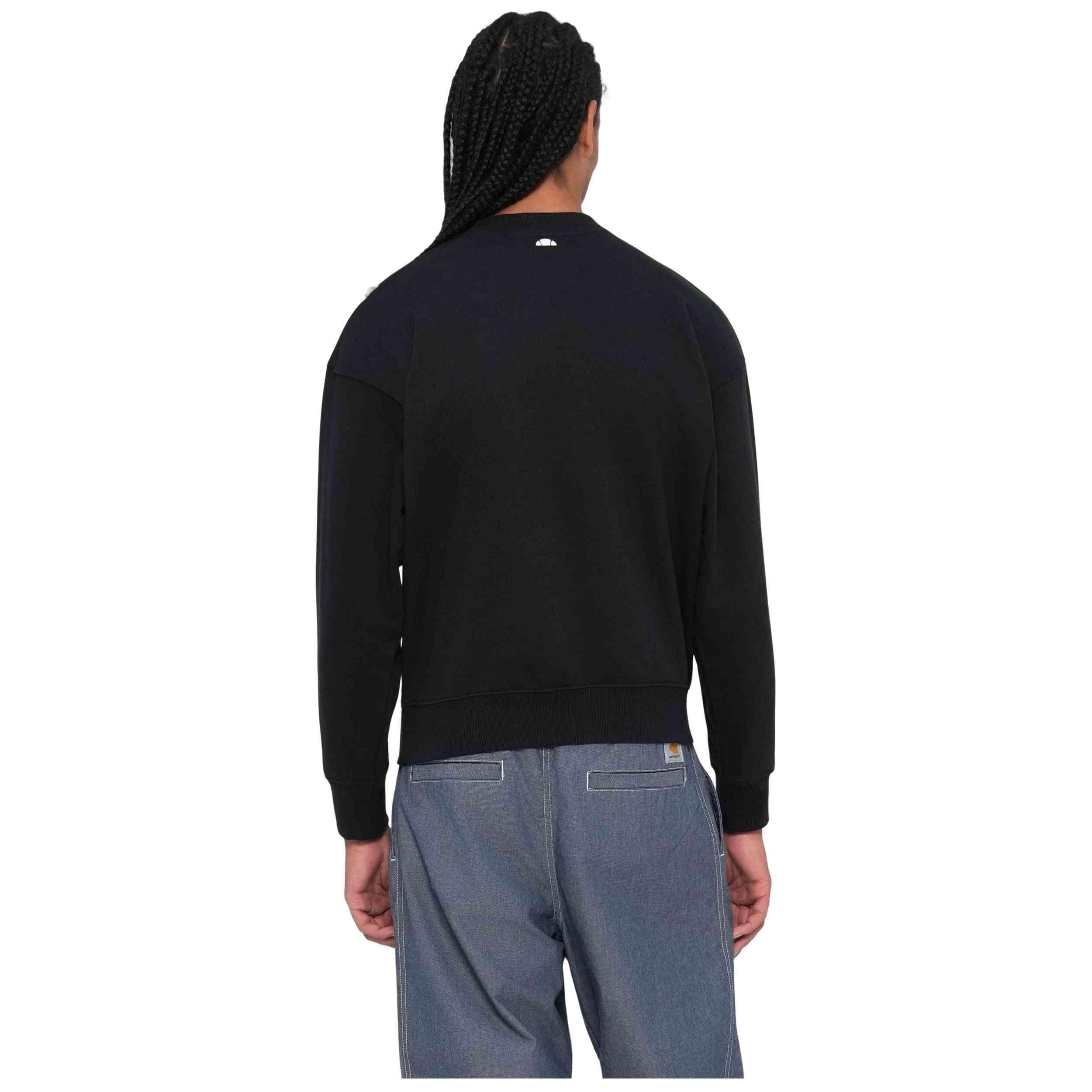 Sweat Ellesse modèle SHB22887-BLK pour homme 3/4