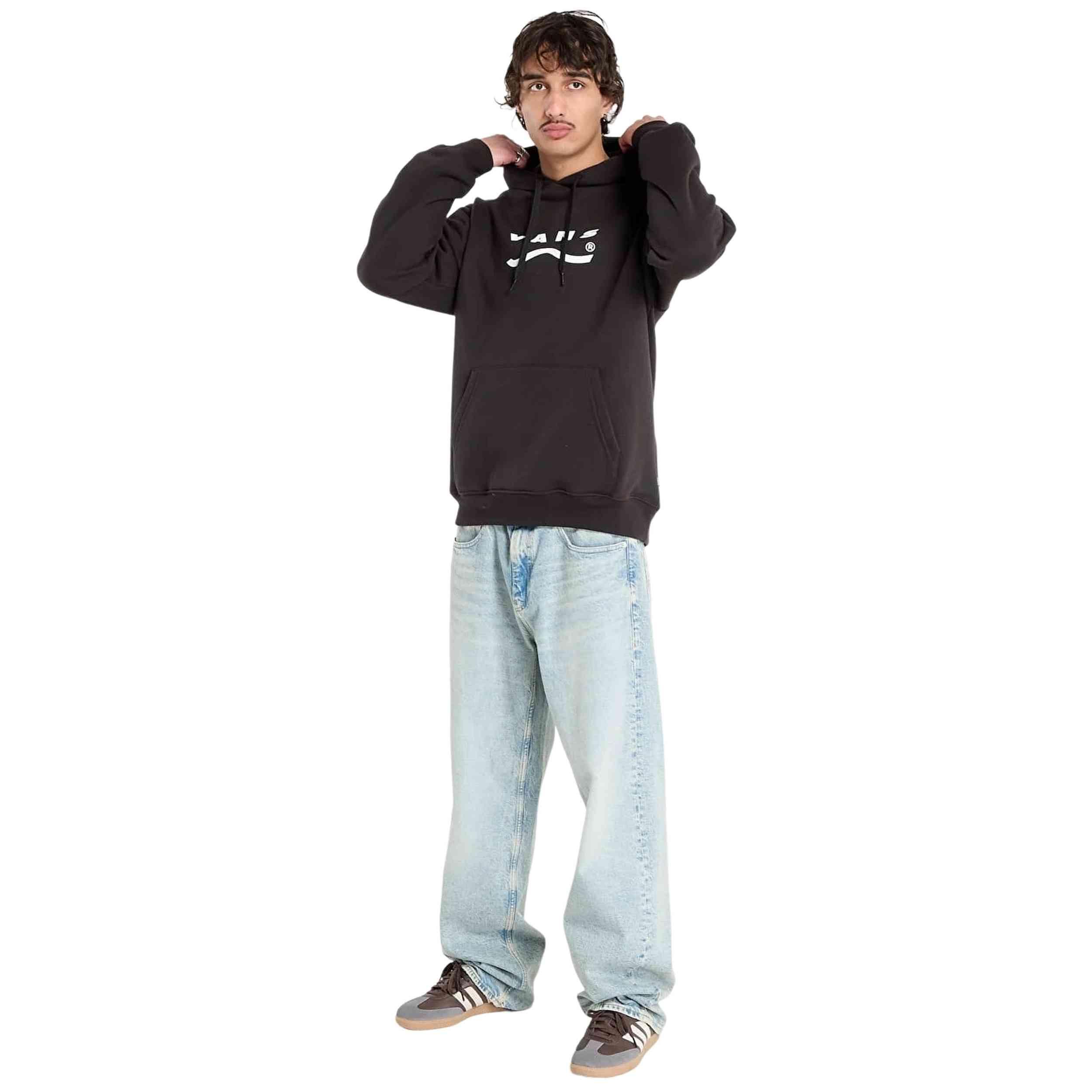 Felpa con cappuccio Vans modello VN000P8GBLK1 per uomini 4/4