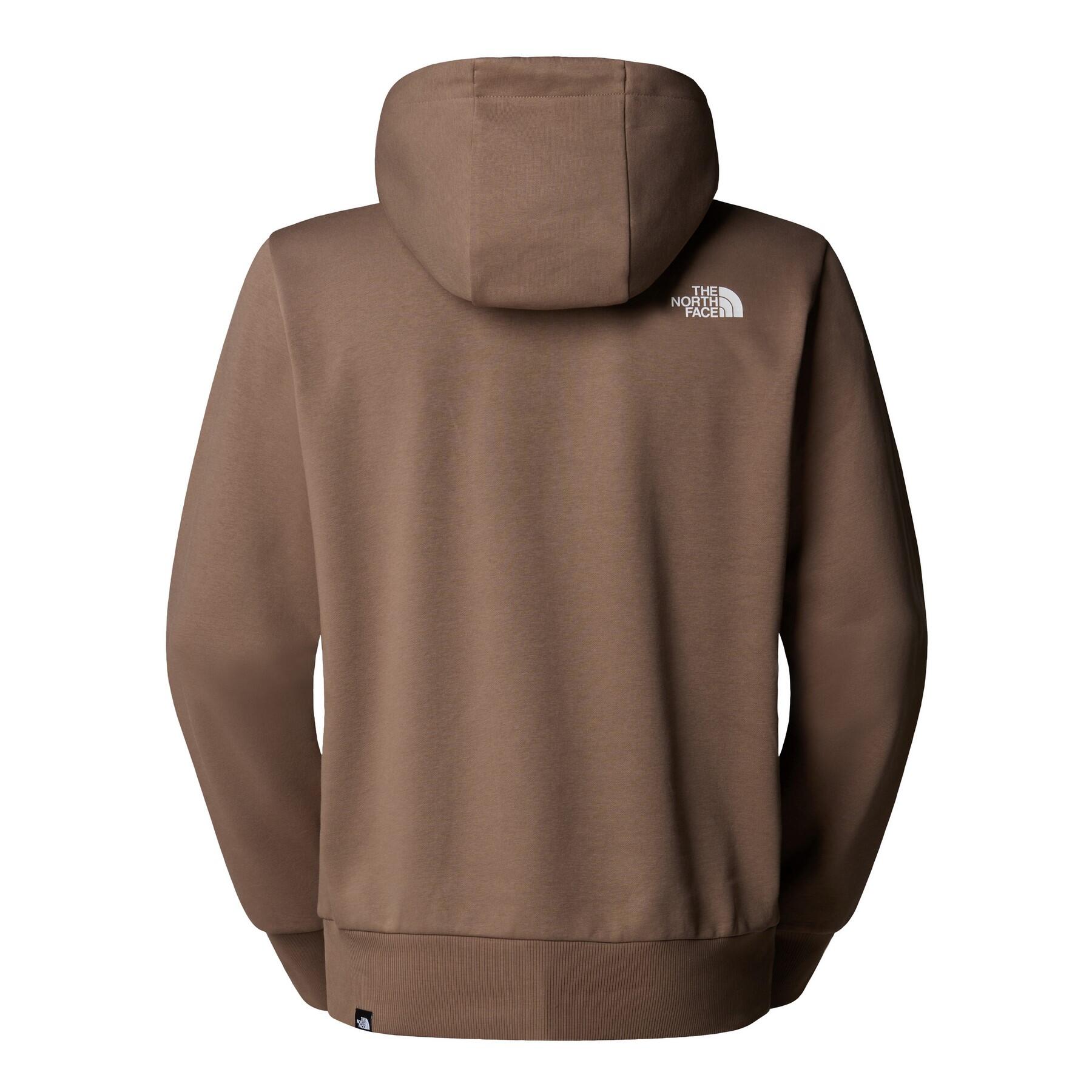 Sweat à capuche The north face modèle NF0A89FCBOW1 pour homme 2/5