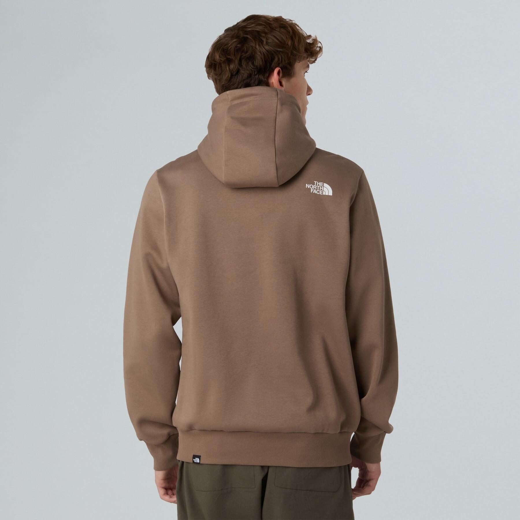Sweat à capuche The north face modèle NF0A89FCBOW1 pour homme 5/5