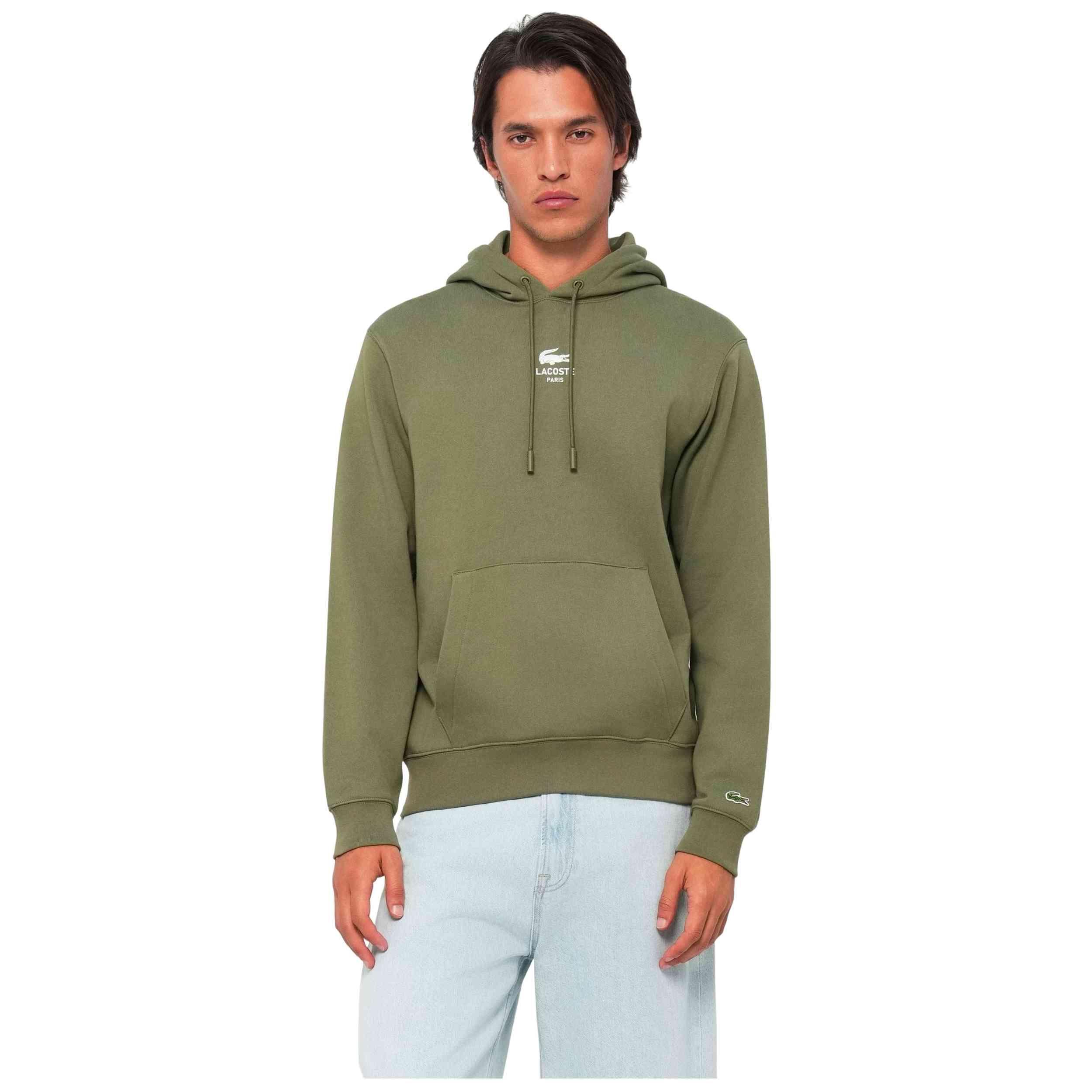 Sweat Lacoste modèle SH2740-E9F pour unisexe 1/4