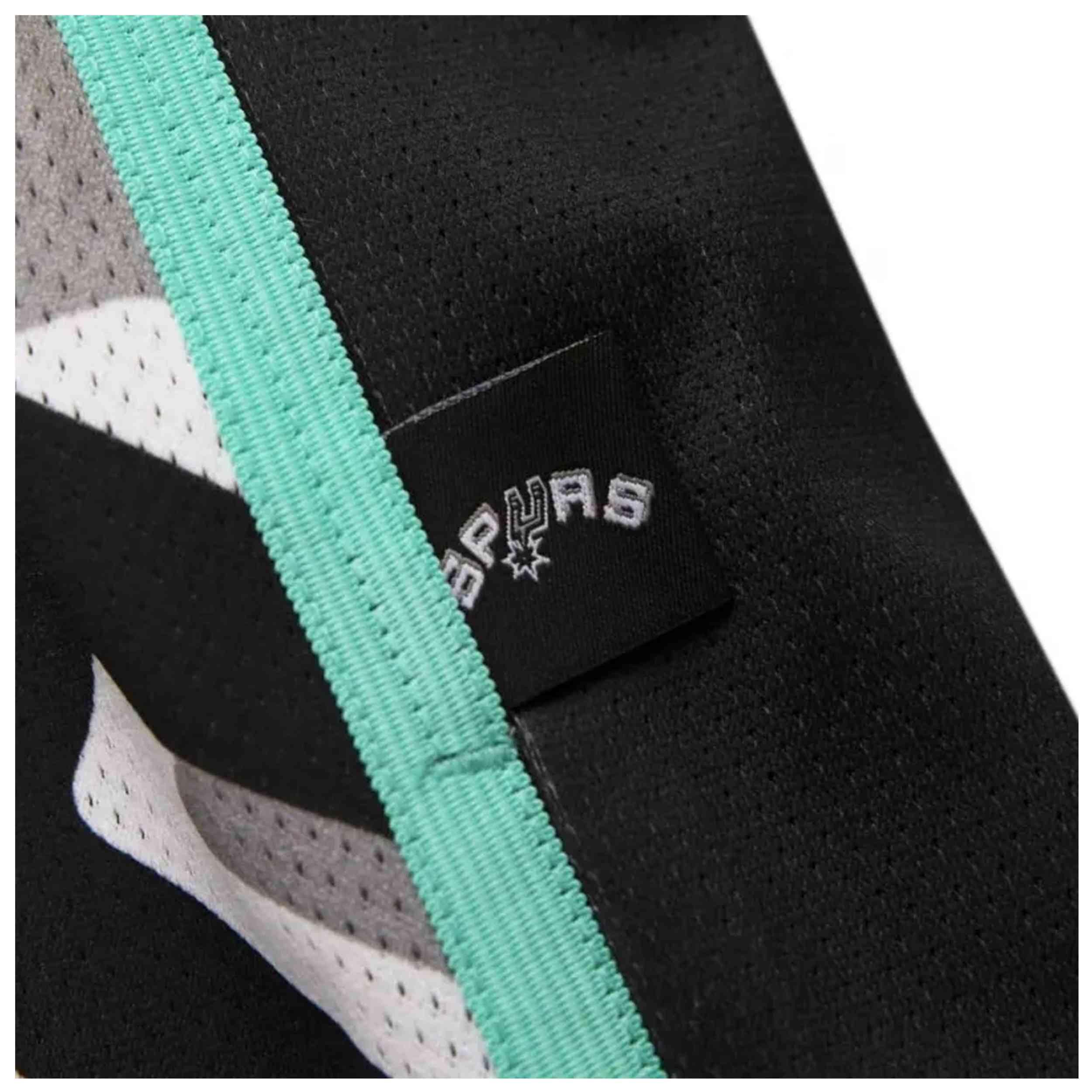 Pantaloncini Mitchell & ness modello SHORBW19147-SASGREY per uomini 3/3