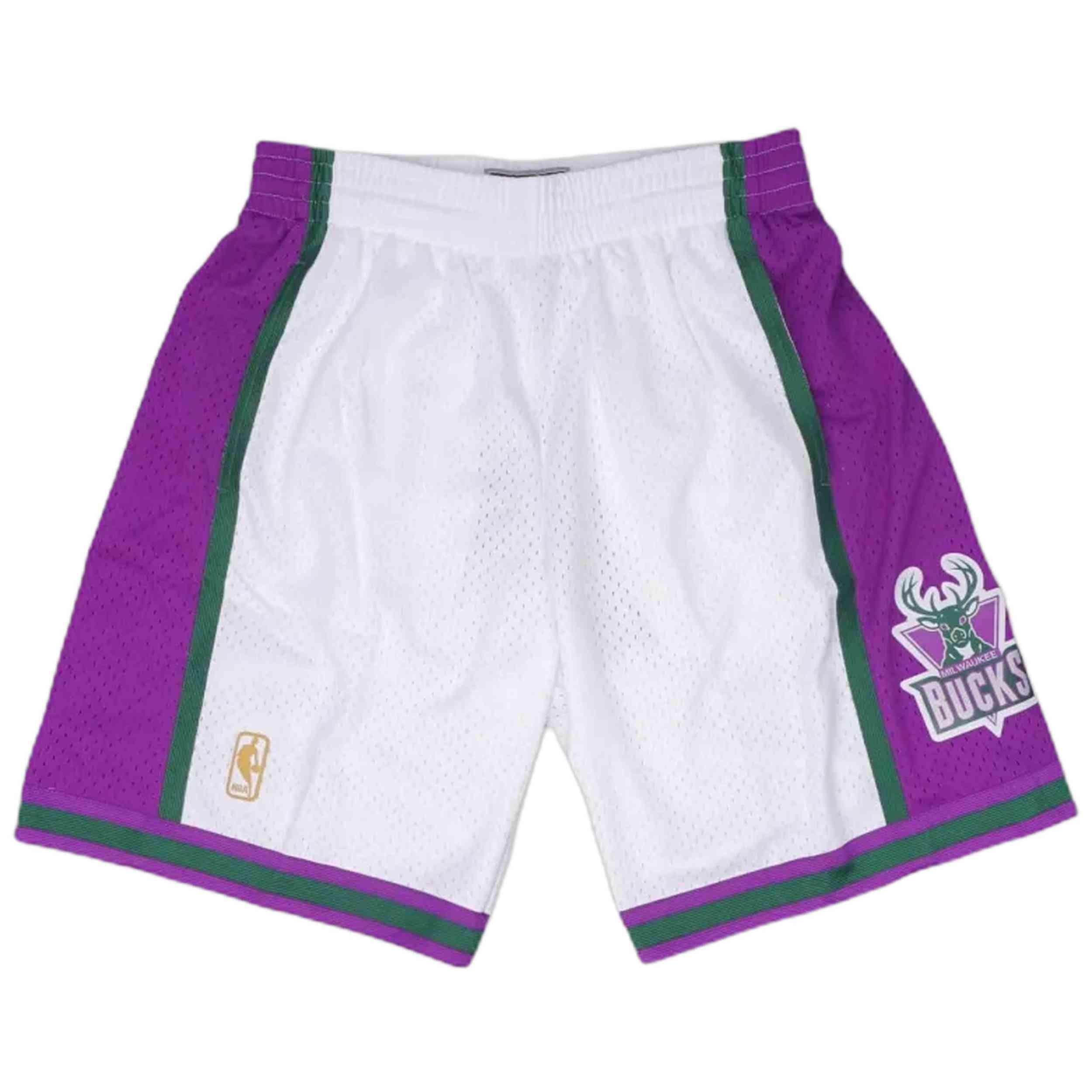 Calções Mitchell & ness modelo SMSH3135-MBU96PPPWHIT para homem 3/3