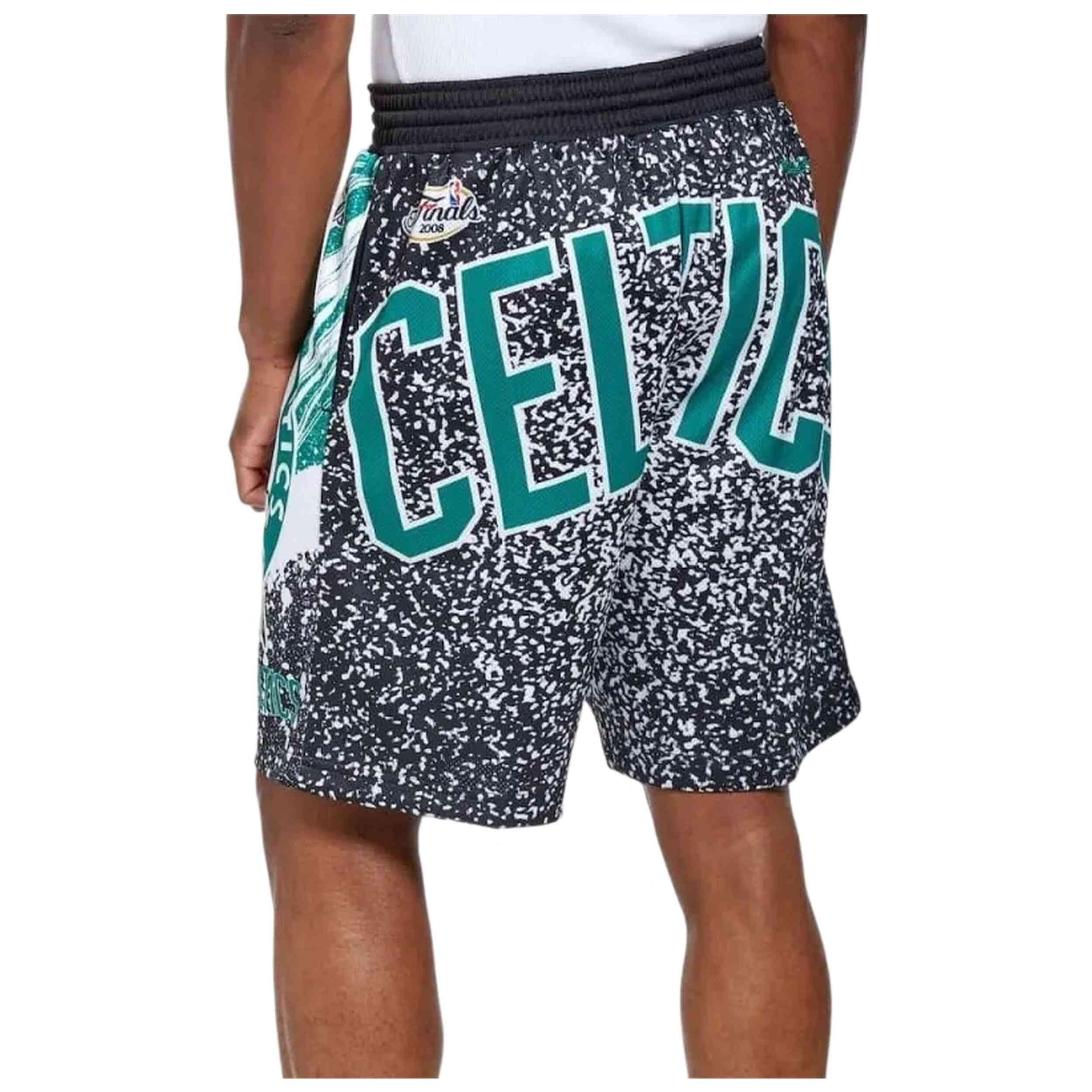 Short Mitchell & ness modèle SHORAJ19071-BCEBLCK pour homme 3/4