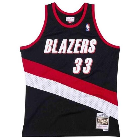 Maglia da basket Mitchell & ness modello SMJYCP19245-PTBBLCK99SPI per uomini