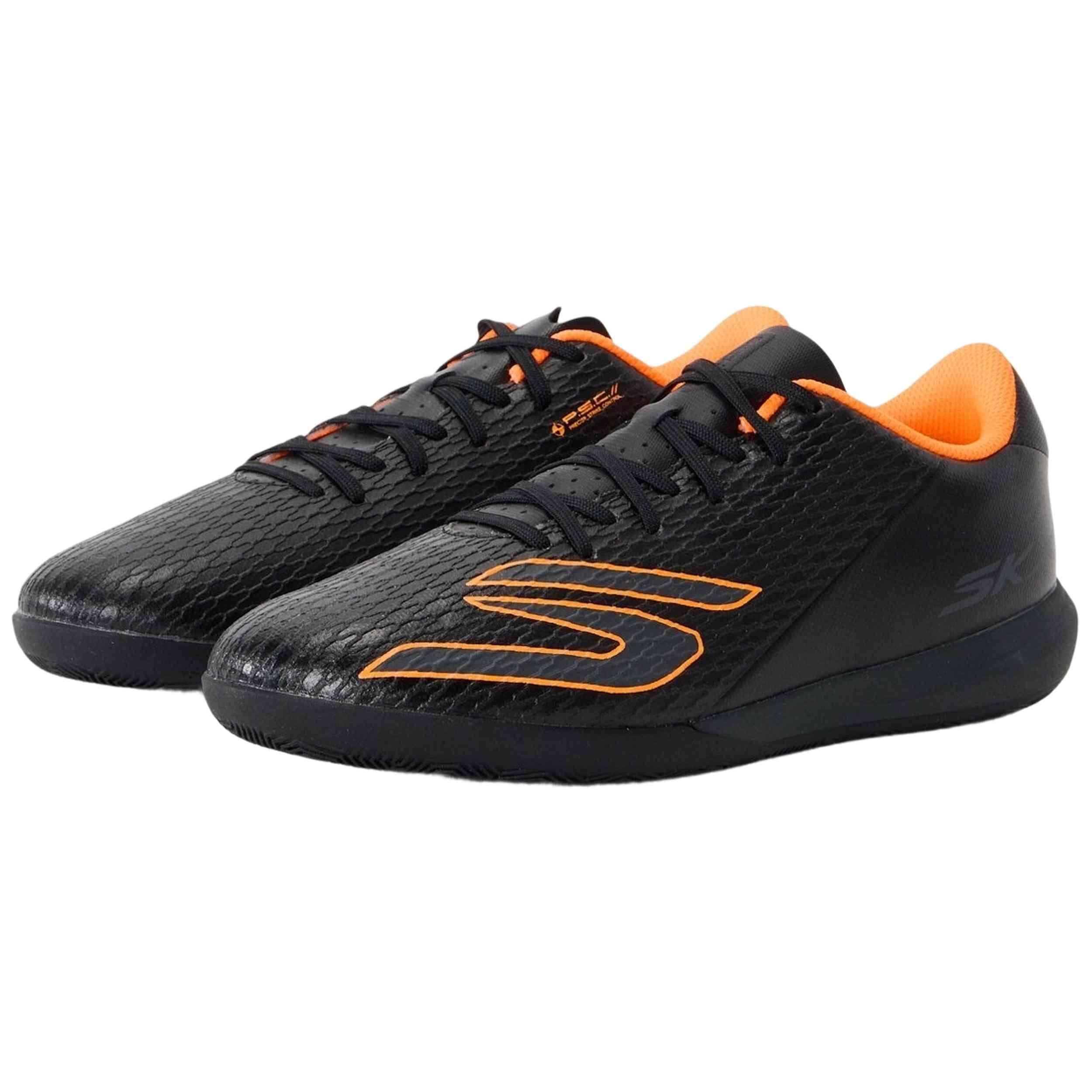 Botas de futsal Skechers modelo 252136-BKOR para homem 2/5