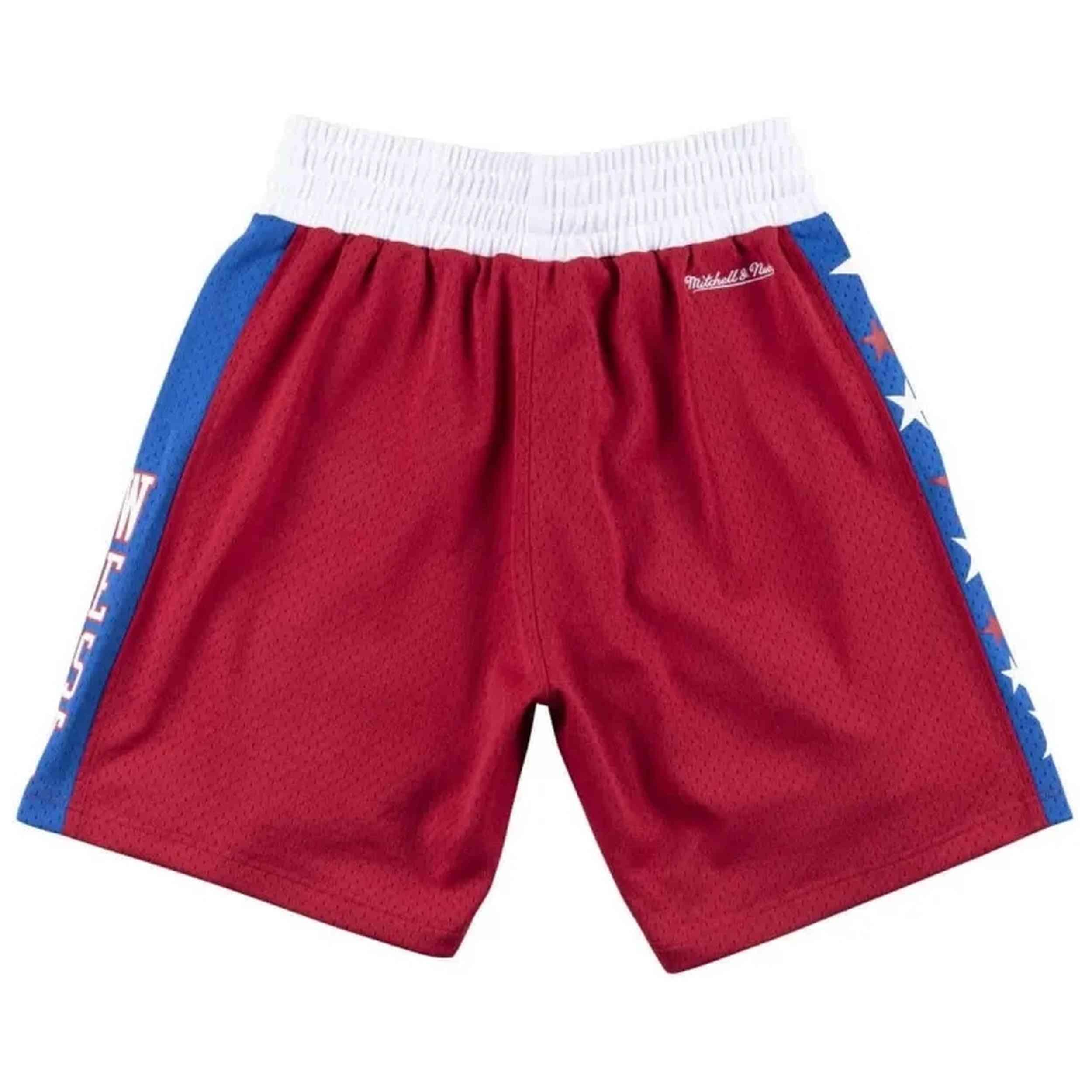 Pantalon corto Mitchell & ness modelo SHORSC19004-ASWSCAR88 para hombre 3/4