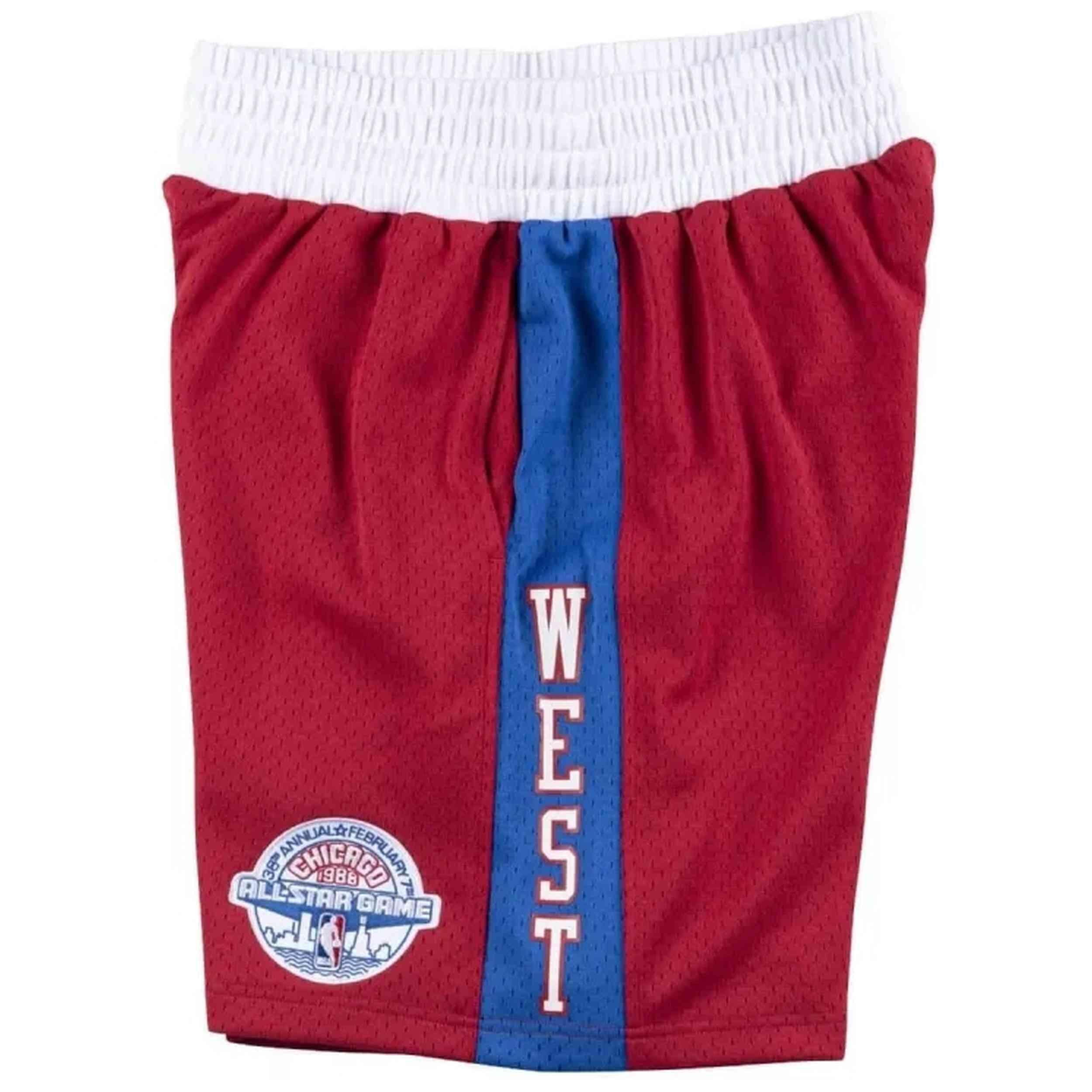 Pantalon corto Mitchell & ness modelo SHORSC19004-ASWSCAR88 para hombre 2/4