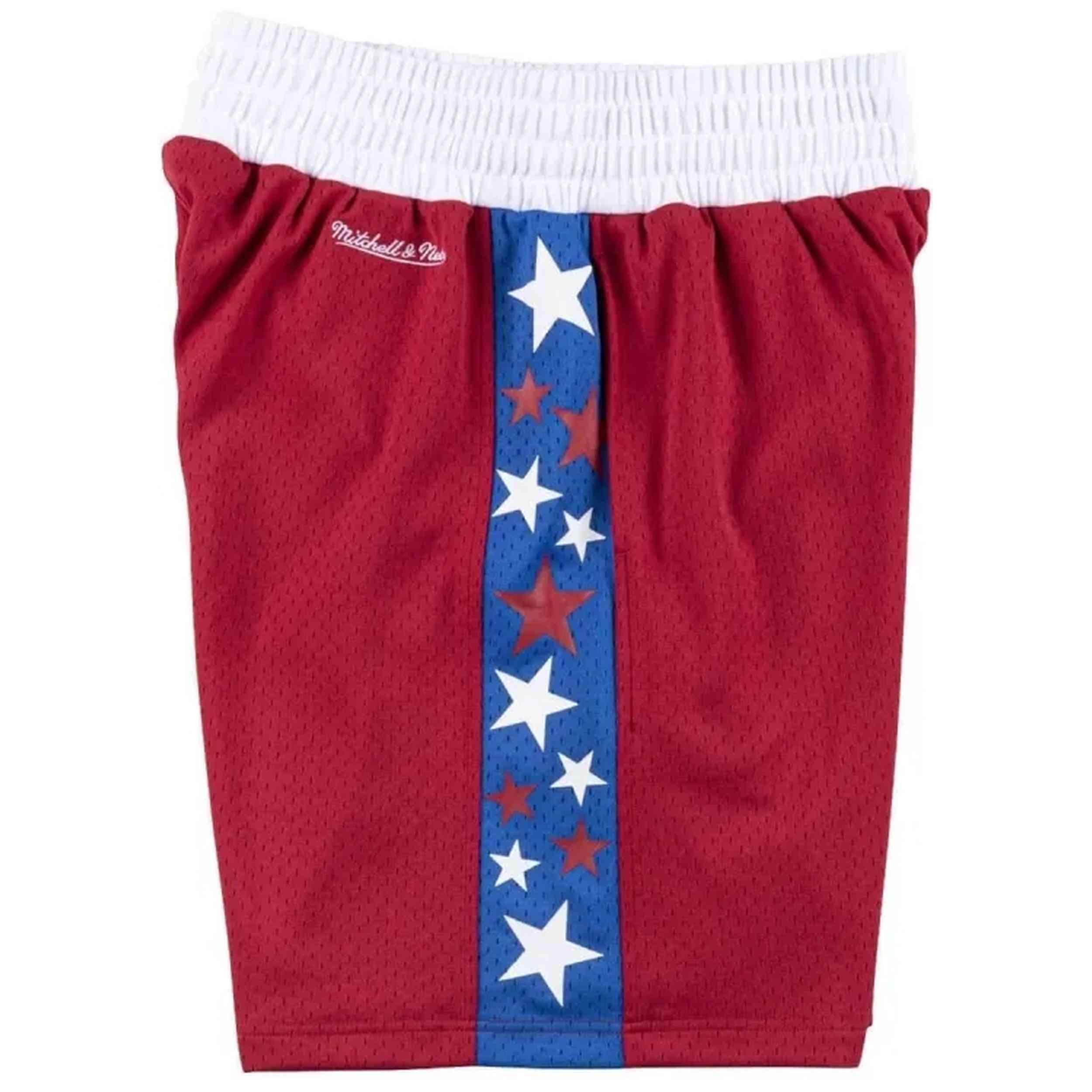 Pantalon corto Mitchell & ness modelo SHORSC19004-ASWSCAR88 para hombre 4/4