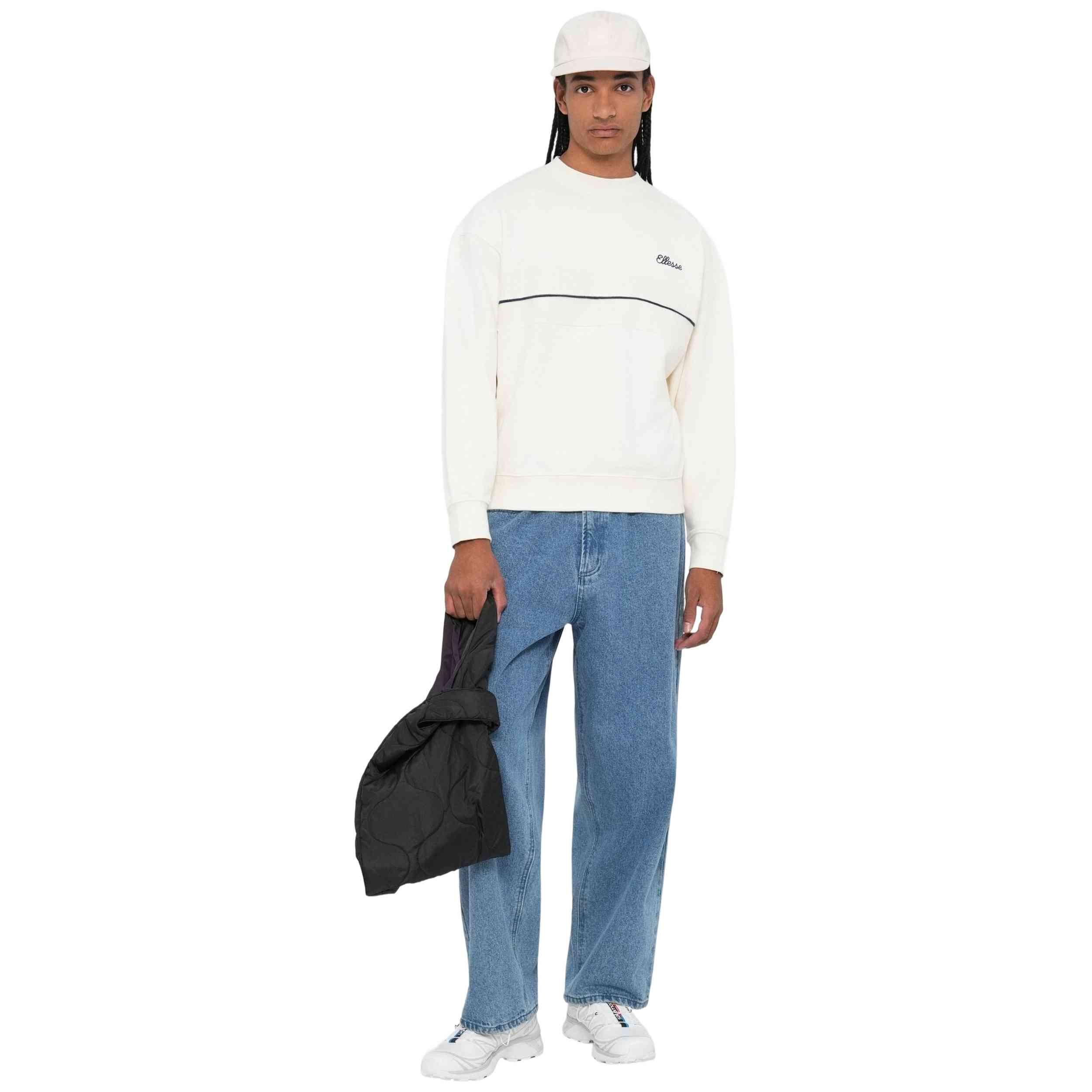 Sweat Ellesse modèle SHB22887-BG pour homme 3/5
