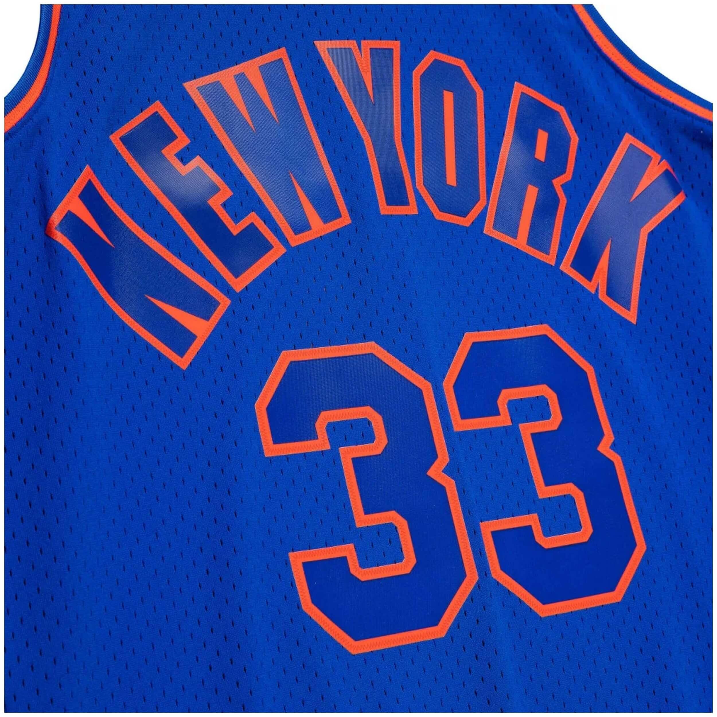 Camiseta de baloncesto Mitchell & ness modelo SMJY3151-NYK96PEWROYA para hombre 3/5