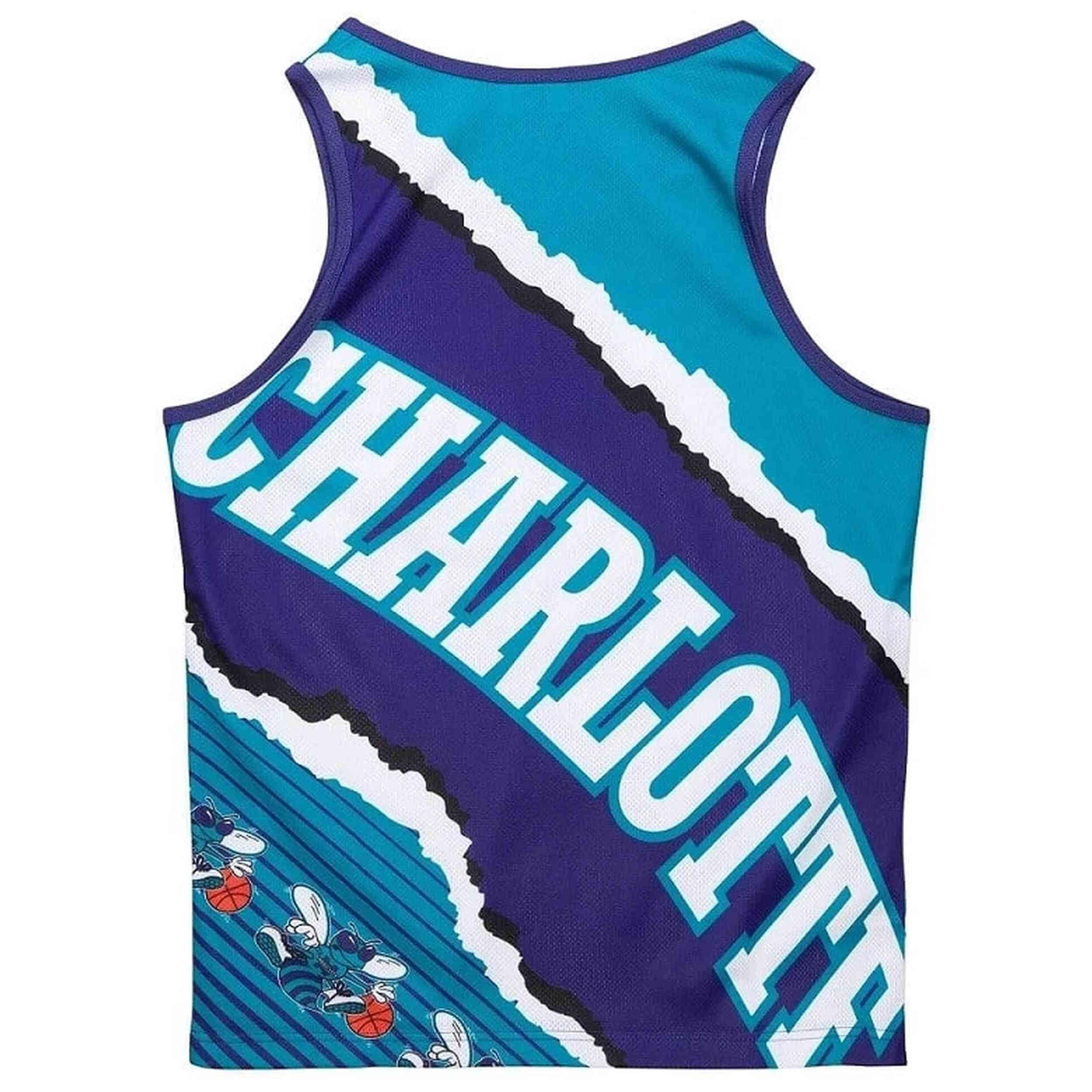 Maillot de basket Mitchell & ness modèle TMTK1232-CHOYYPPPPRTL pour homme 2/2