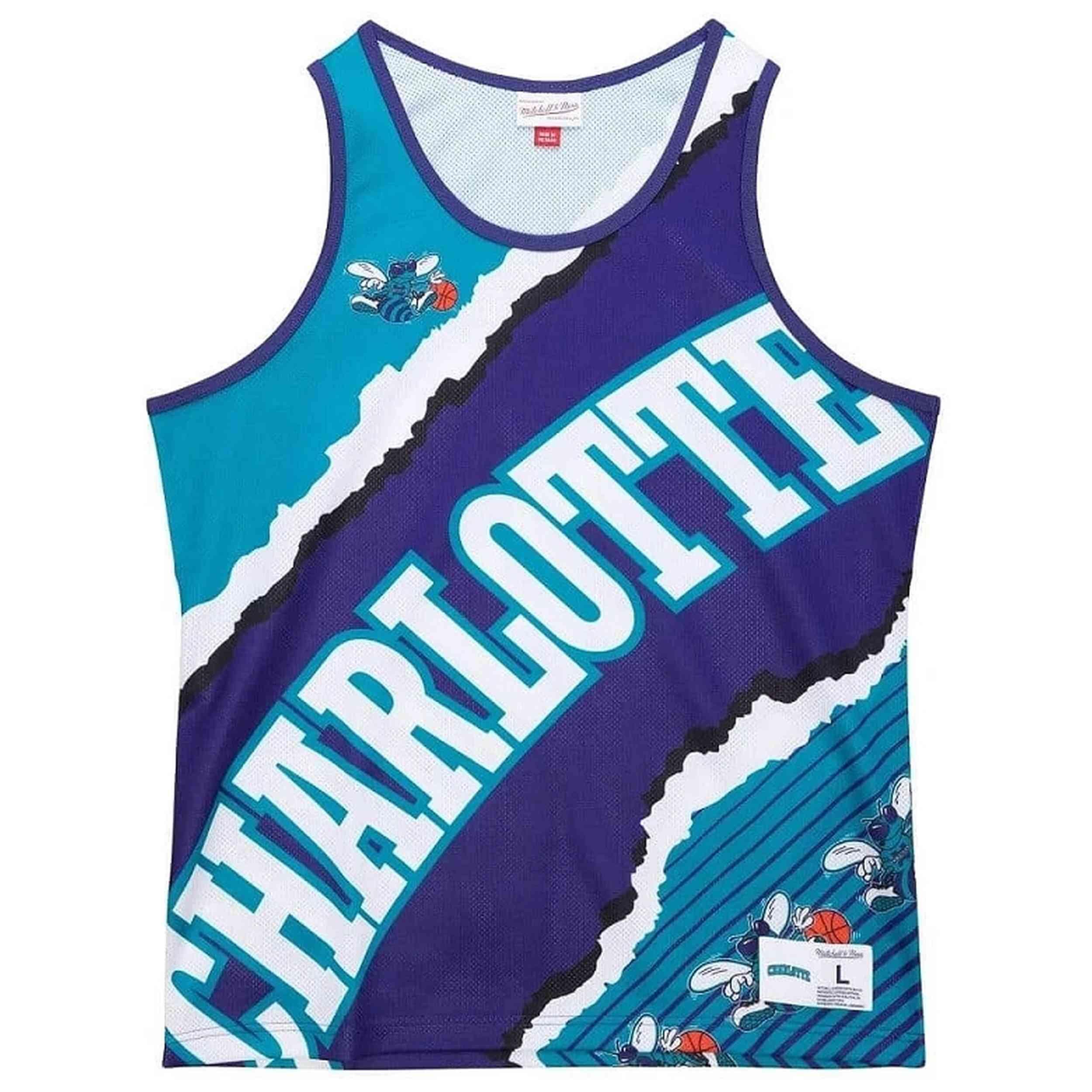 Maillot de basket Mitchell & ness modèle TMTK1232-CHOYYPPPPRTL pour homme 1/2