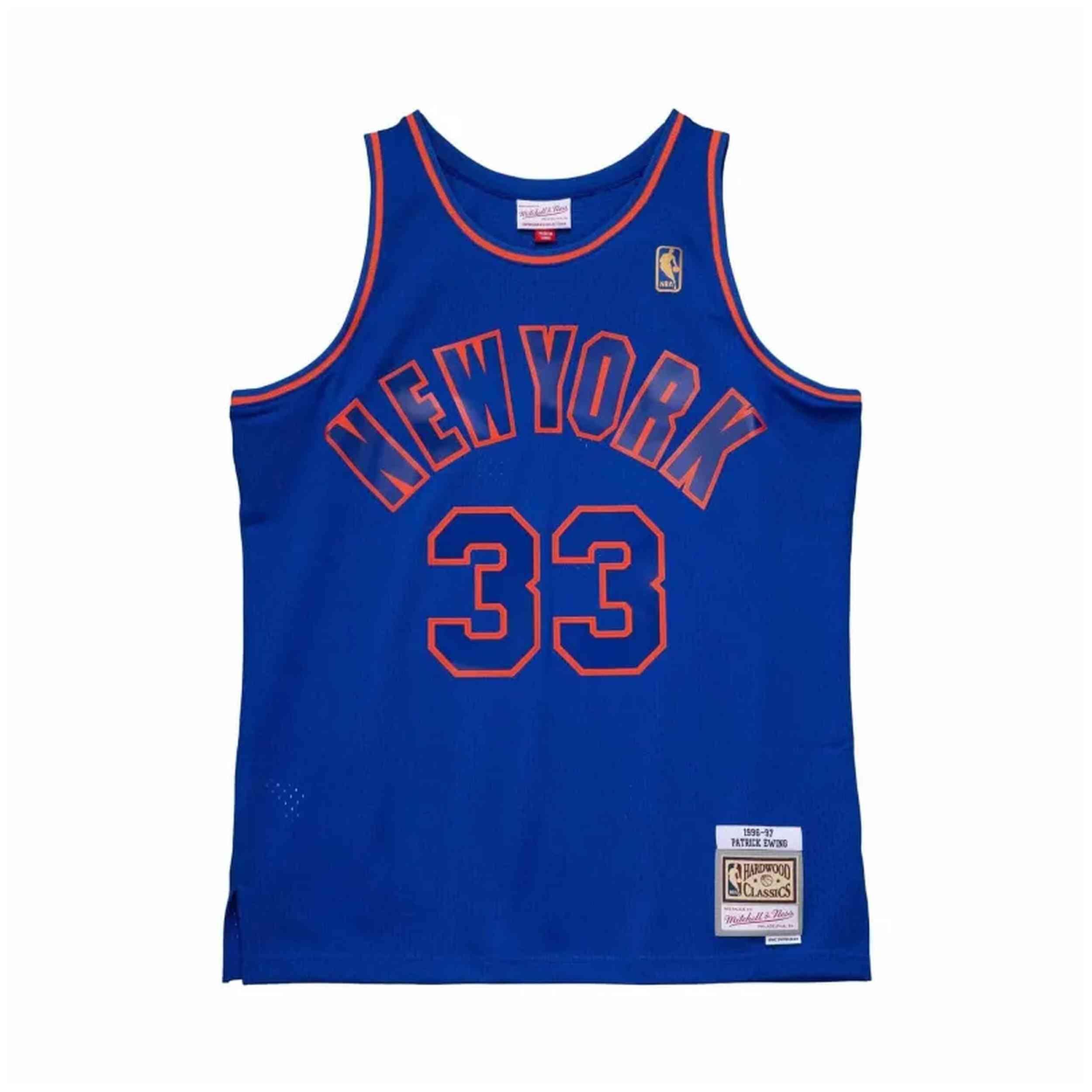 Camiseta de baloncesto Mitchell & ness modelo SMJY3151-NYK96PEWROYA para hombre 5/5