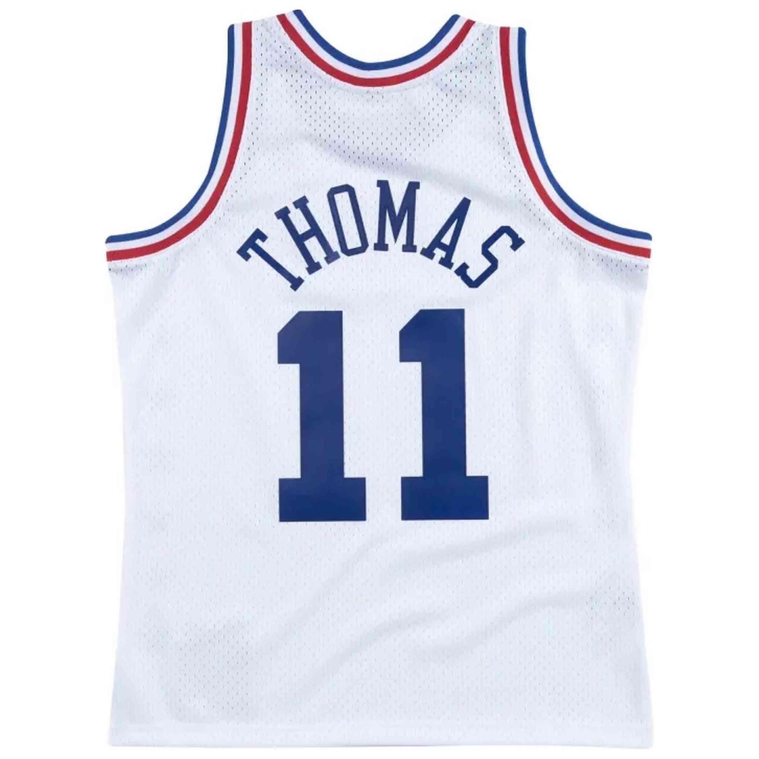 Maillot de basket Mitchell & ness modèle SMJYCP19045-ASEWHIT88ITH pour homme 2/3