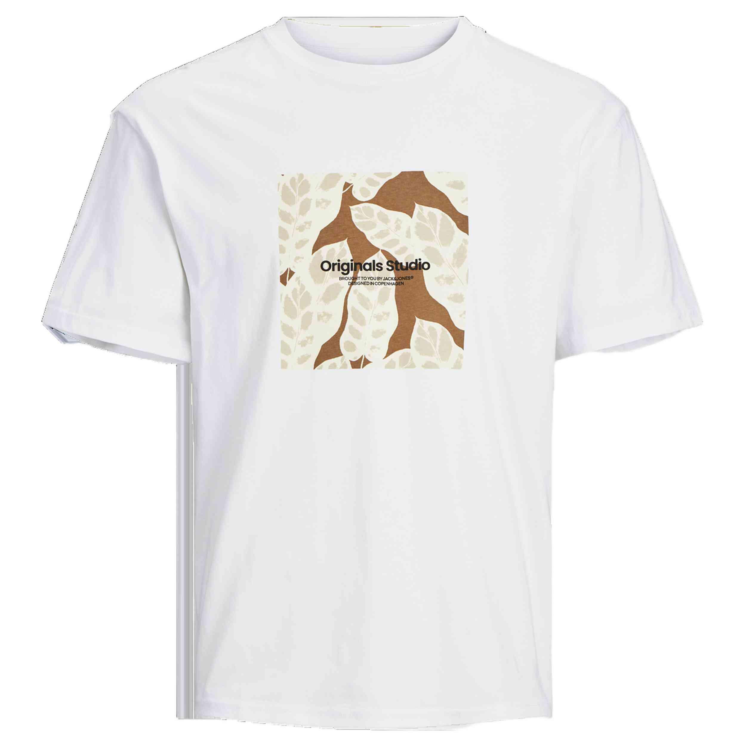 Maglia a maniche corte Jack&jones modello 12256717-WHITE per uomini 3/5
