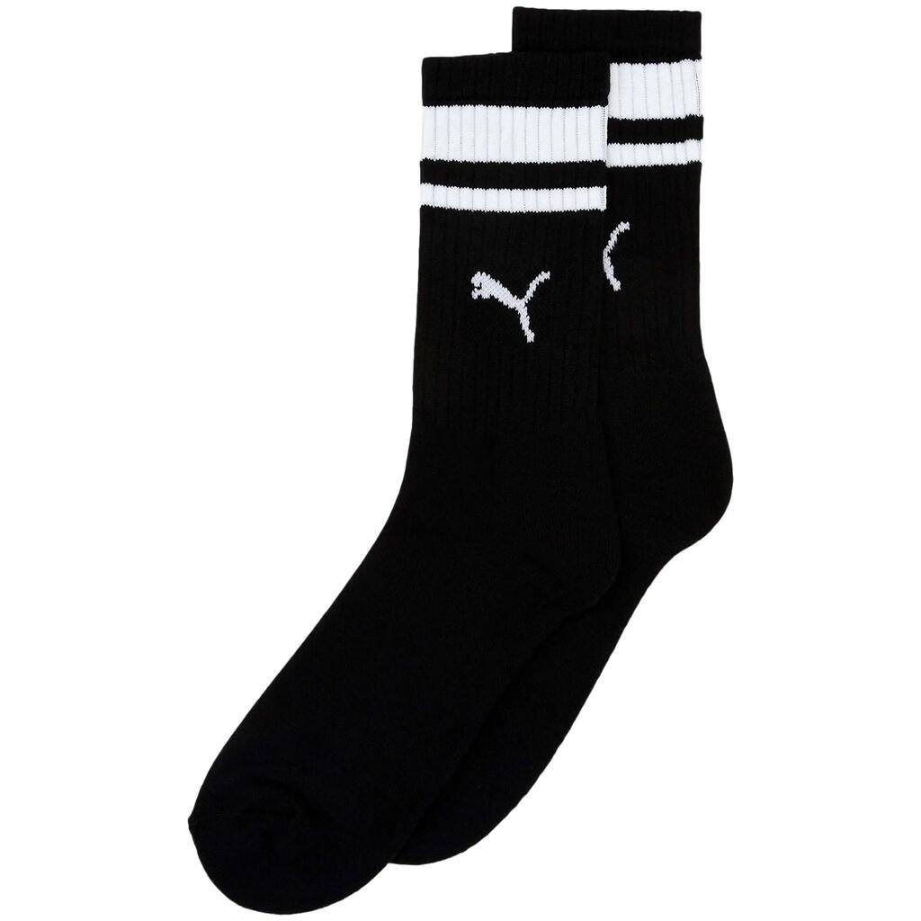 Puma Crew Heritage Stripe Sock (2 Pair)