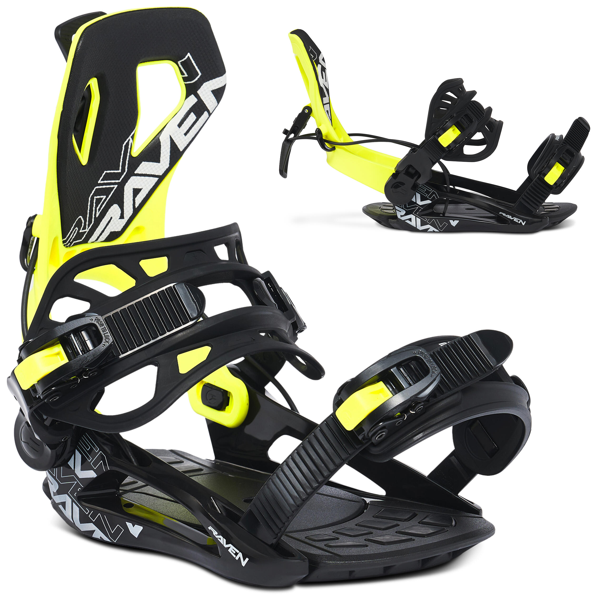 RAVEN Attacchi da snowboard Fastec FTM450 Multientry