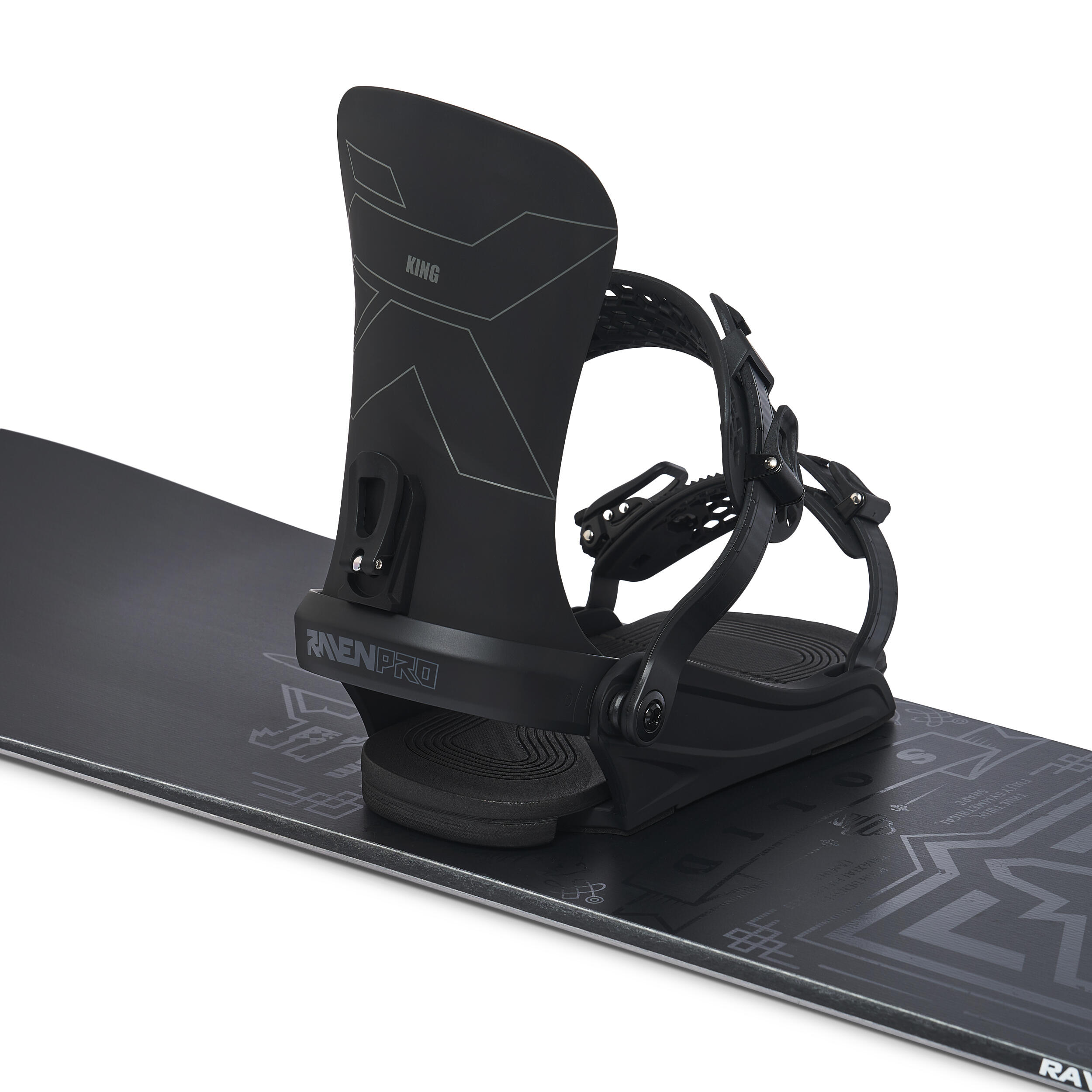 Fixações de Snowboard Raven King 4/7