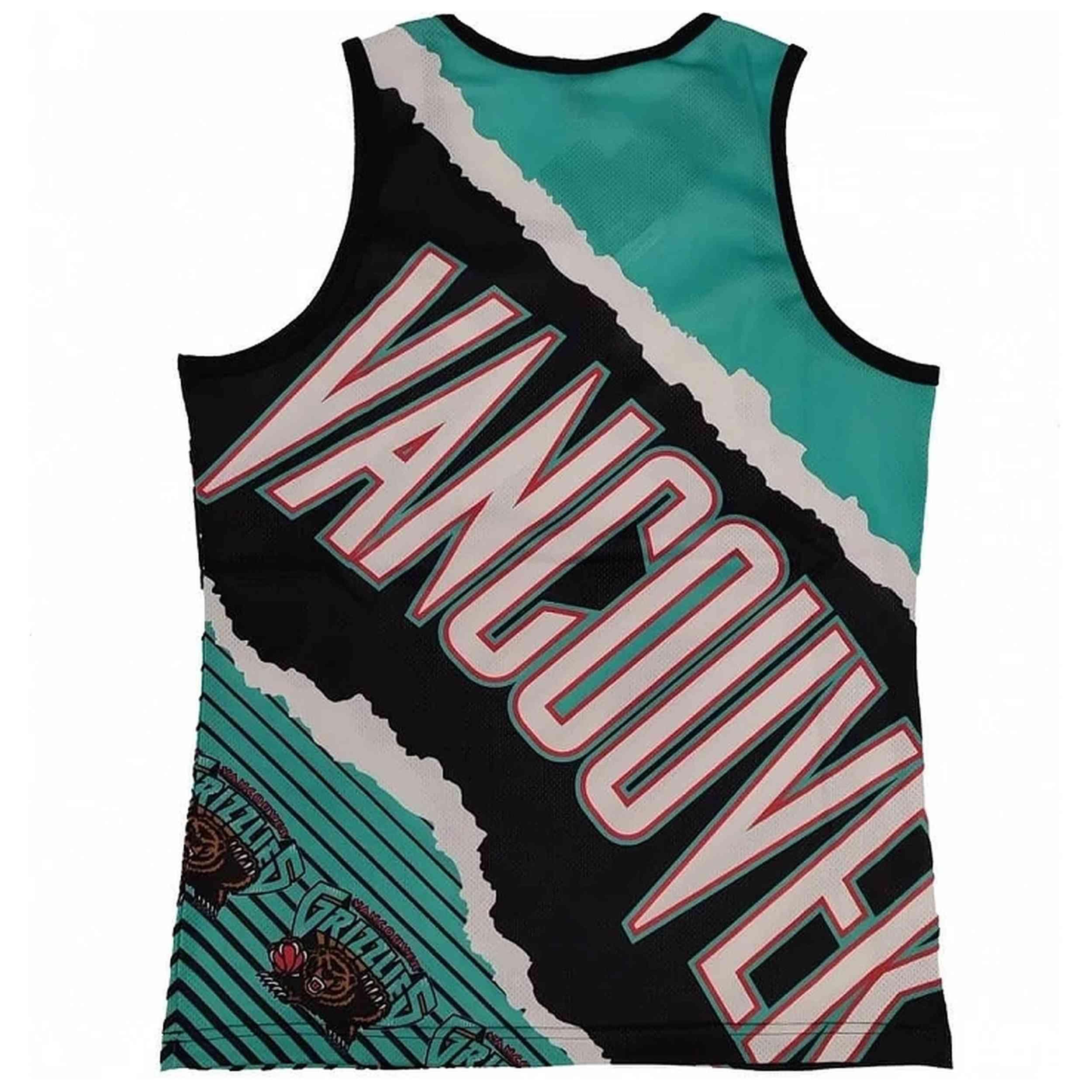 Maillot de basket Mitchell & ness modèle TMTK1232-VGRYYPPPBKTL pour homme 2/2