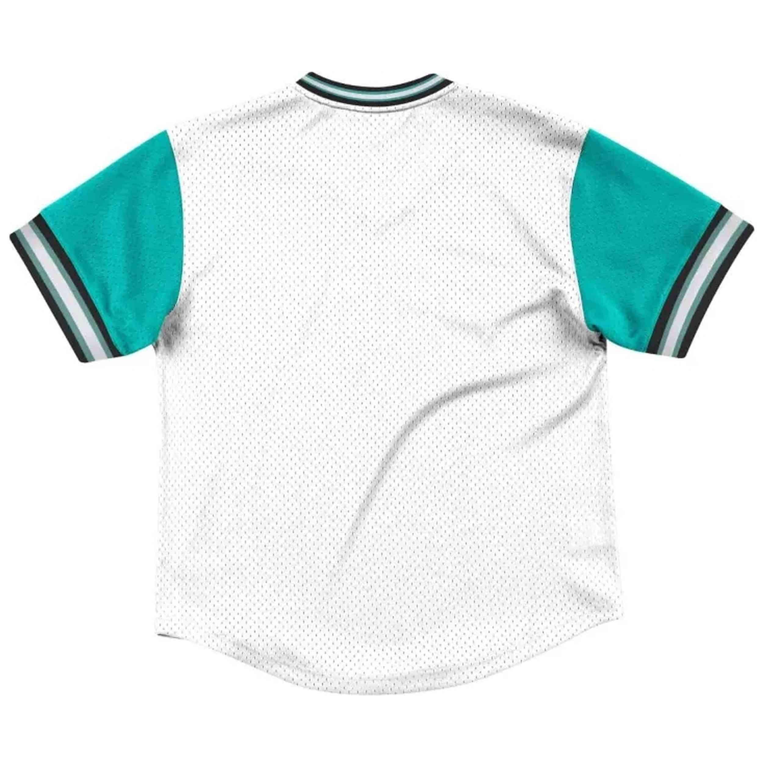 Maillot de basket Mitchell & ness modèle MSPOAJ19009-VGRWHTL pour homme 2/2