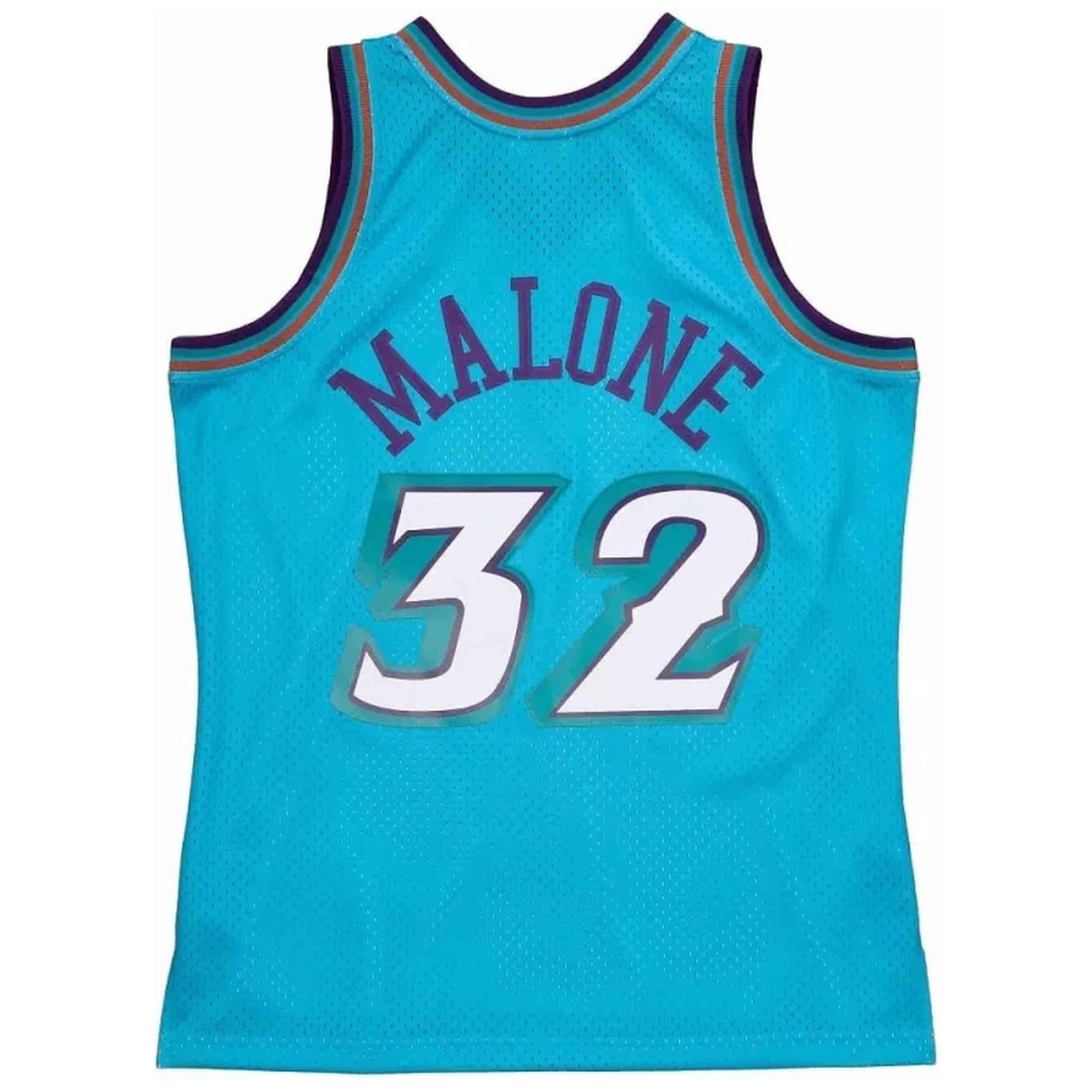 Maillot de basket Mitchell & ness modèle SMJYCP19271-UJABLUE96KMA pour homme 2/2