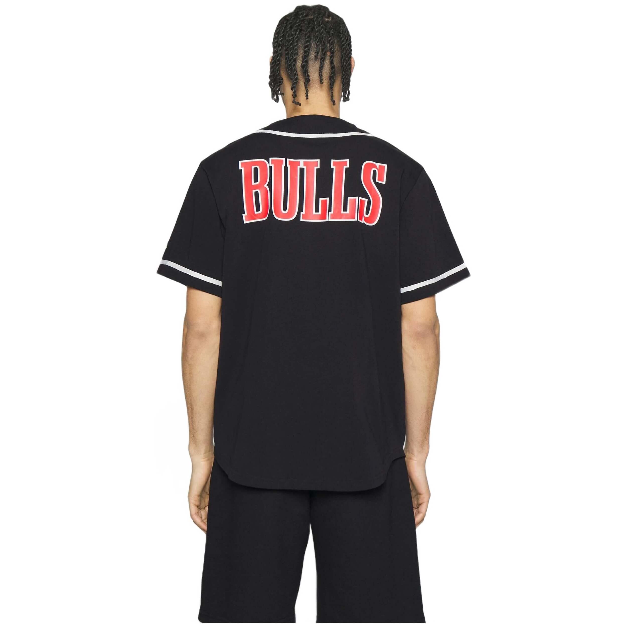 Maglia a maniche corte New era modello Chicago Bulls NBA Beisbol per uomini 3/5