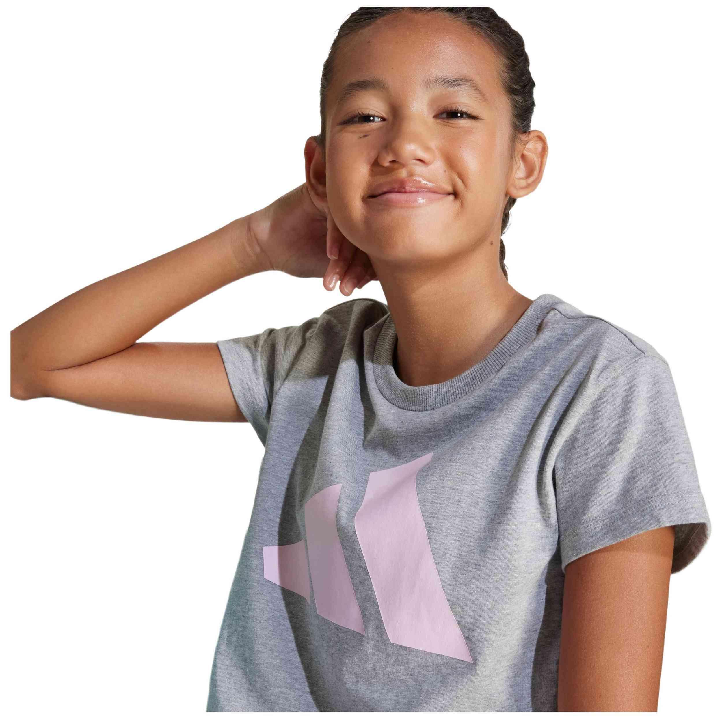 T-shirt Adidas modèle JC9626 pour filles 3/5