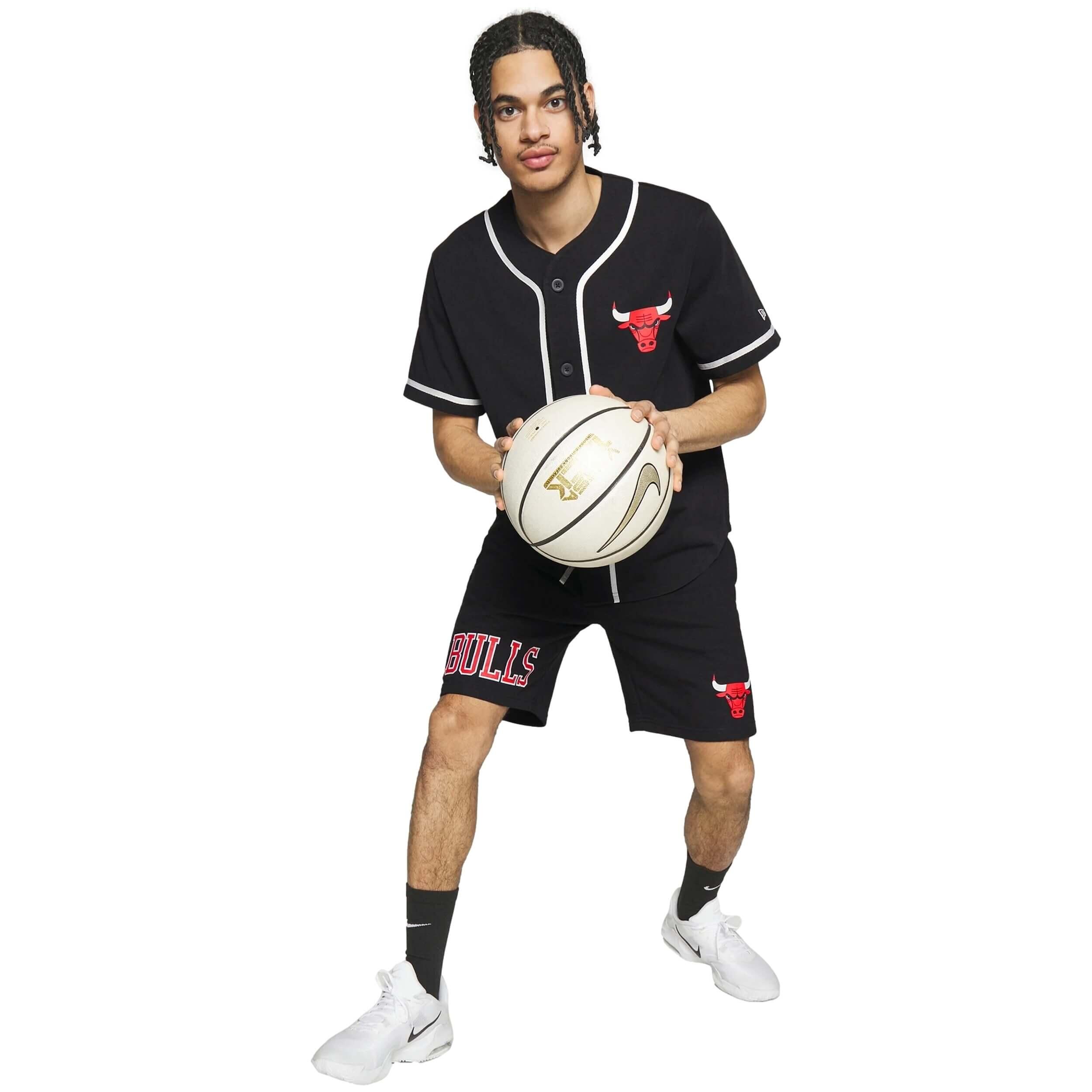 Maglia a maniche corte New era modello Chicago Bulls NBA Beisbol per uomini 5/5