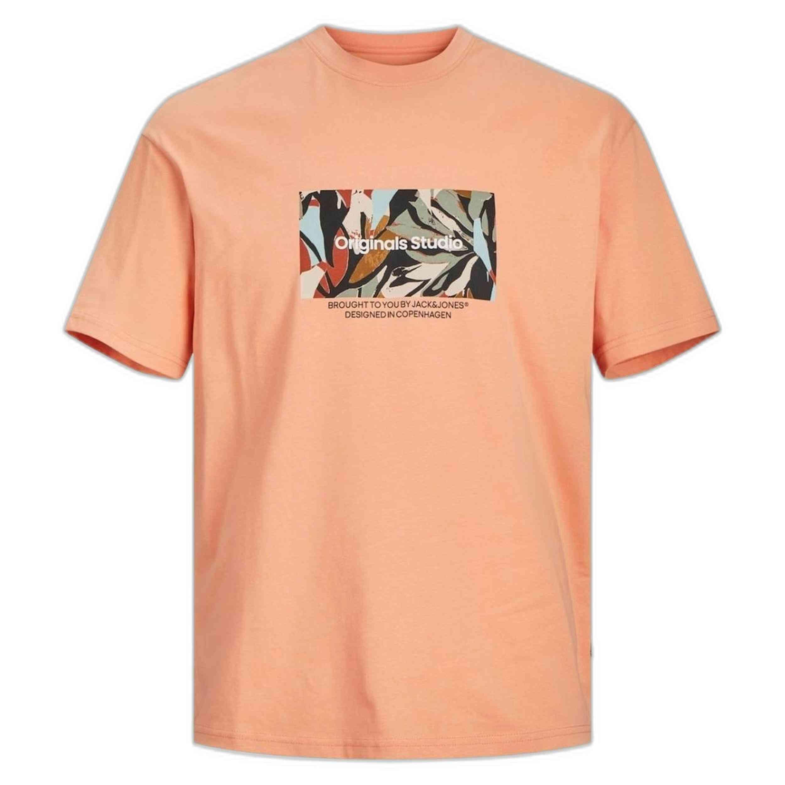 Maglia a maniche corte Jack&jones modello 12256717-CANYONSUNSET per uomini 5/5
