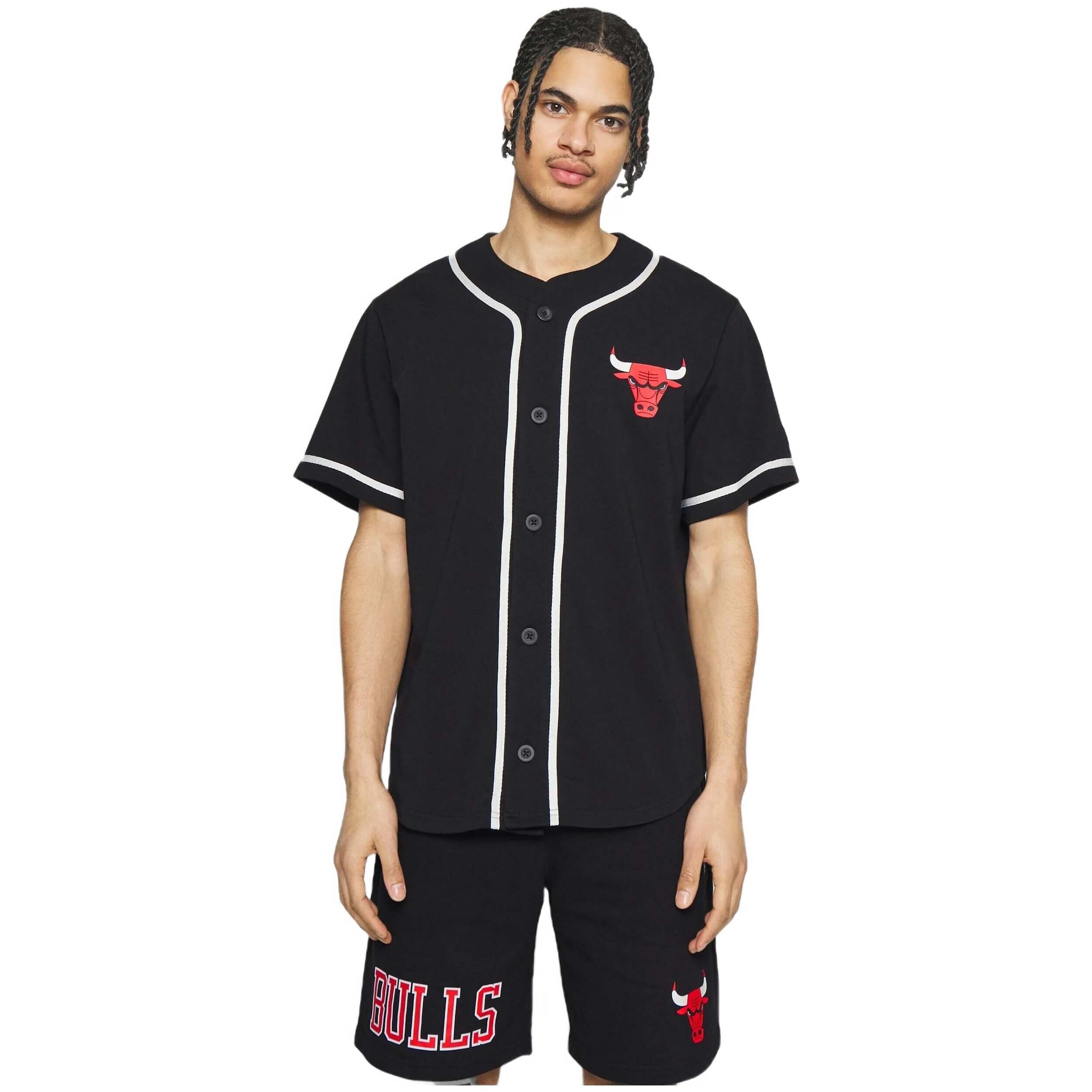 Maglia a maniche corte New era modello Chicago Bulls NBA Beisbol per uomini 4/5